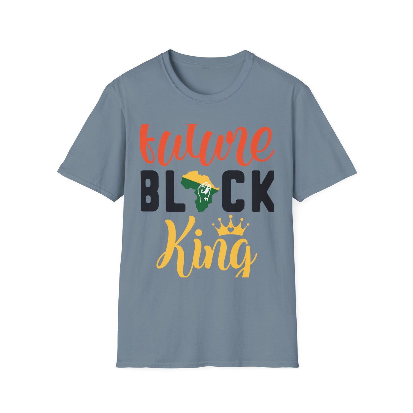Future Black King Unisex Softstyle T-Shirt