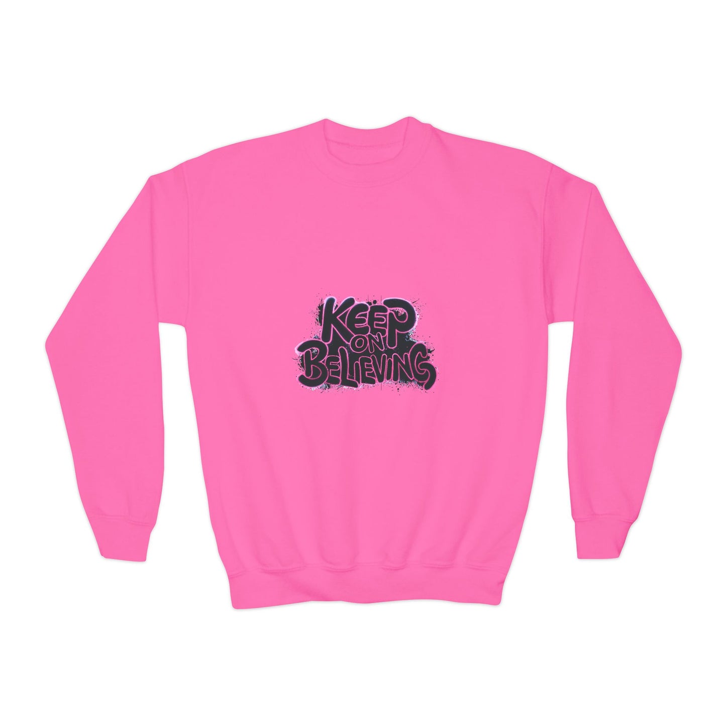Keep On Believing Youth Crewneck Sweatshirt