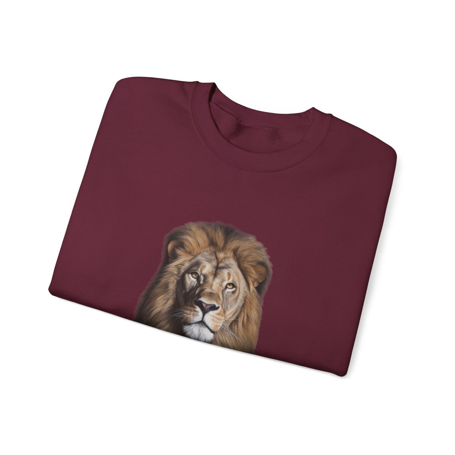 Lion Business Person Unisex Heavy Blend™ Crewneck Sweatshirt