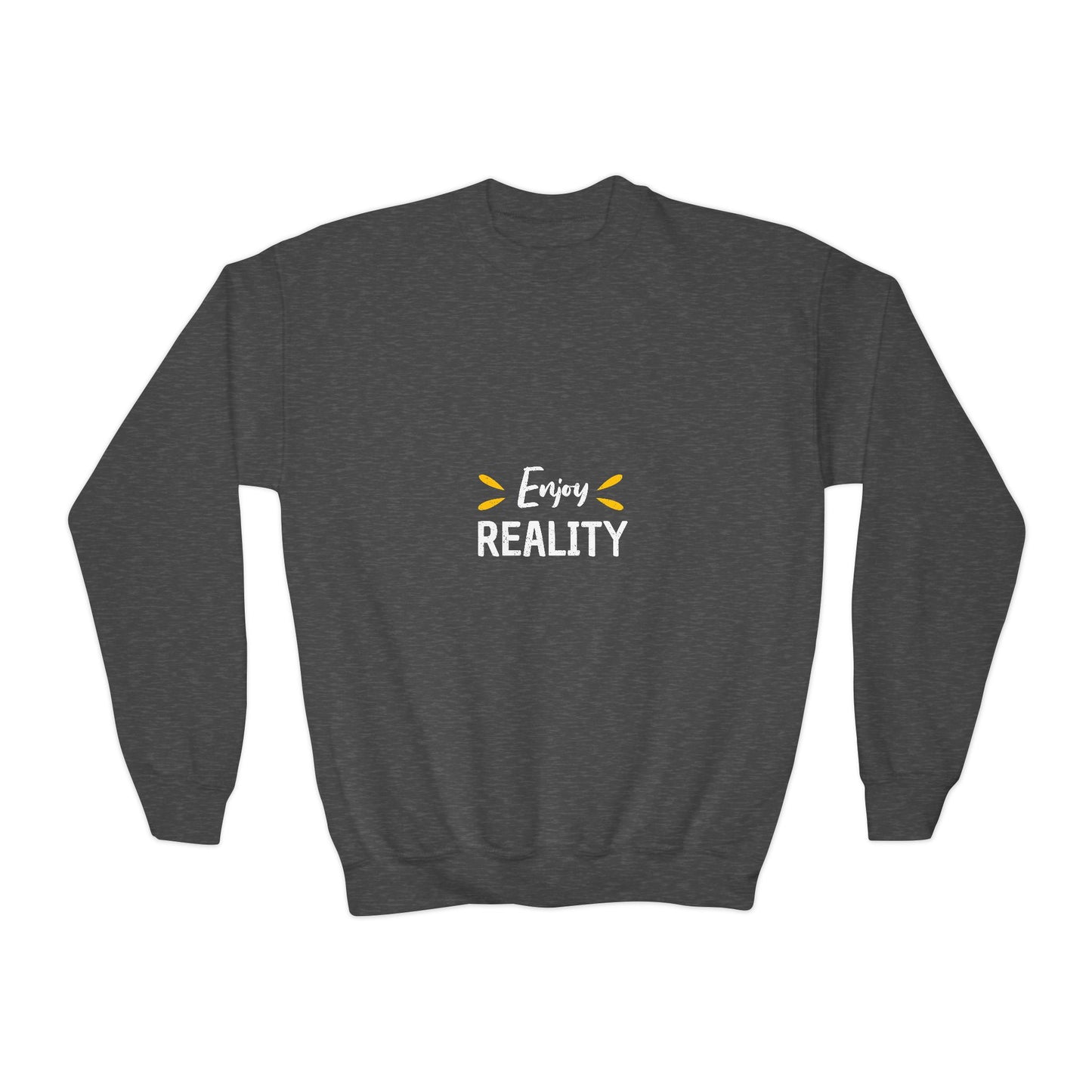 Enjoy Reality Youth Crewneck Sweatshirt