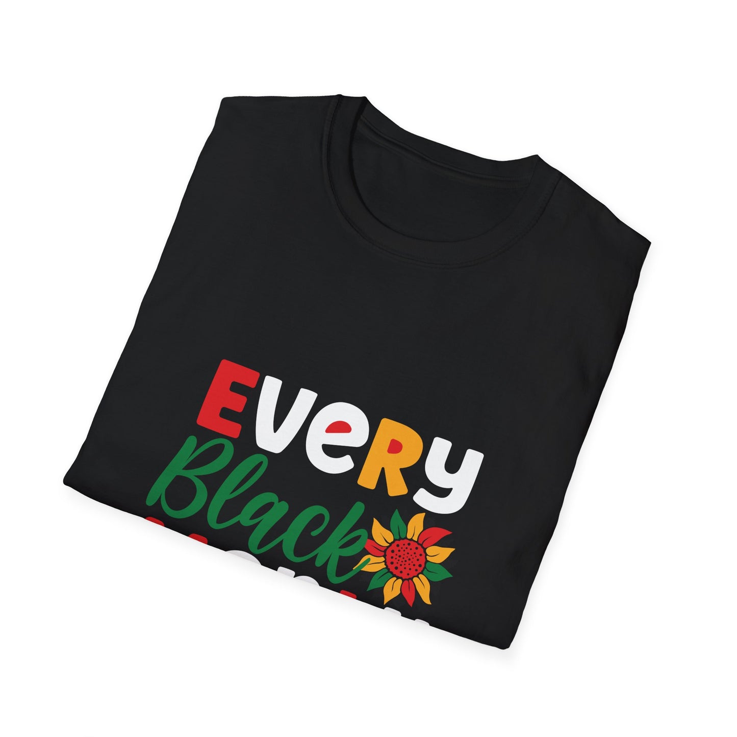 Every Black Month Unisex Softstyle T-Shirt