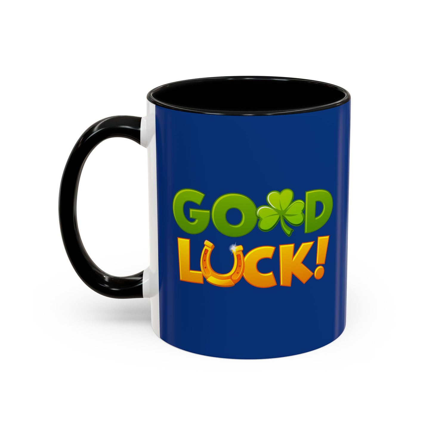 Good Luck Accent Coffee Mug (11, 15oz)