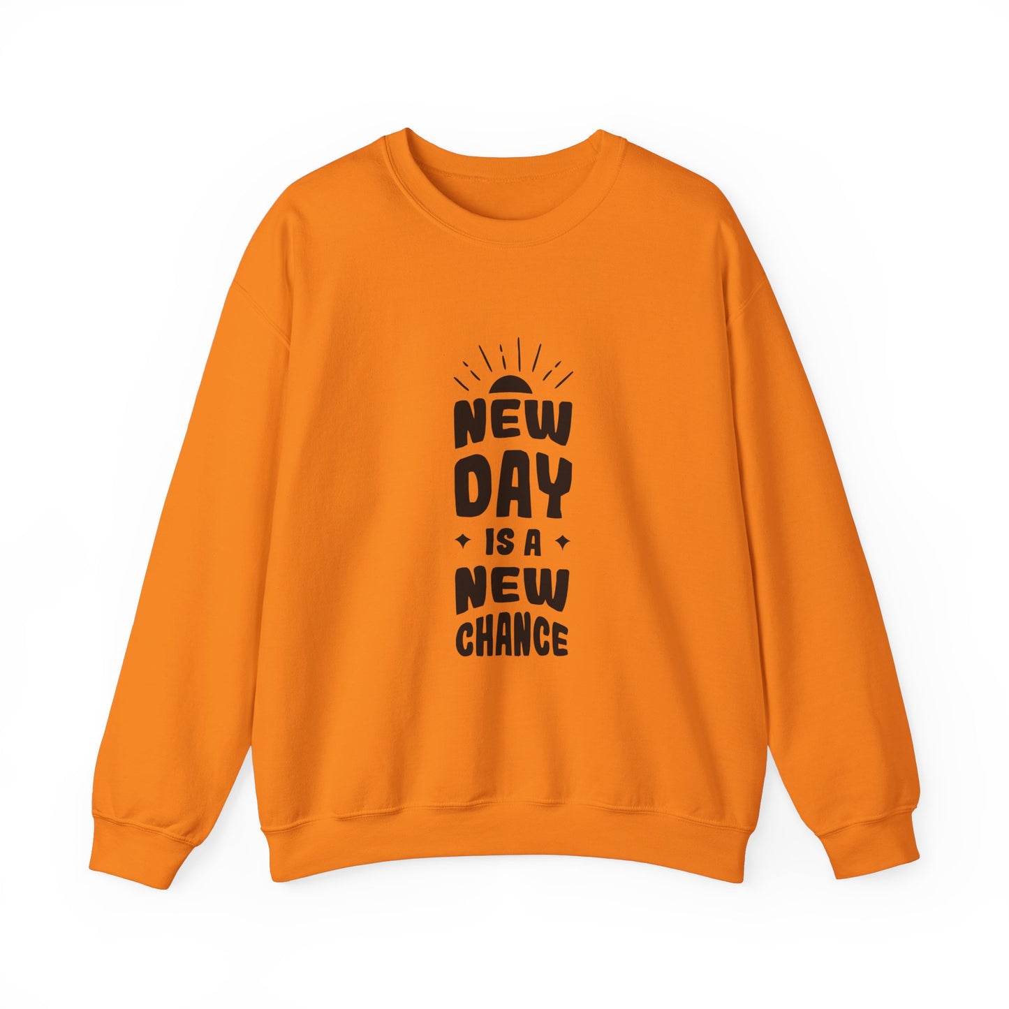 New Day Is A New Change Unisex Heavy Blend™ Crewneck Sweatshirt