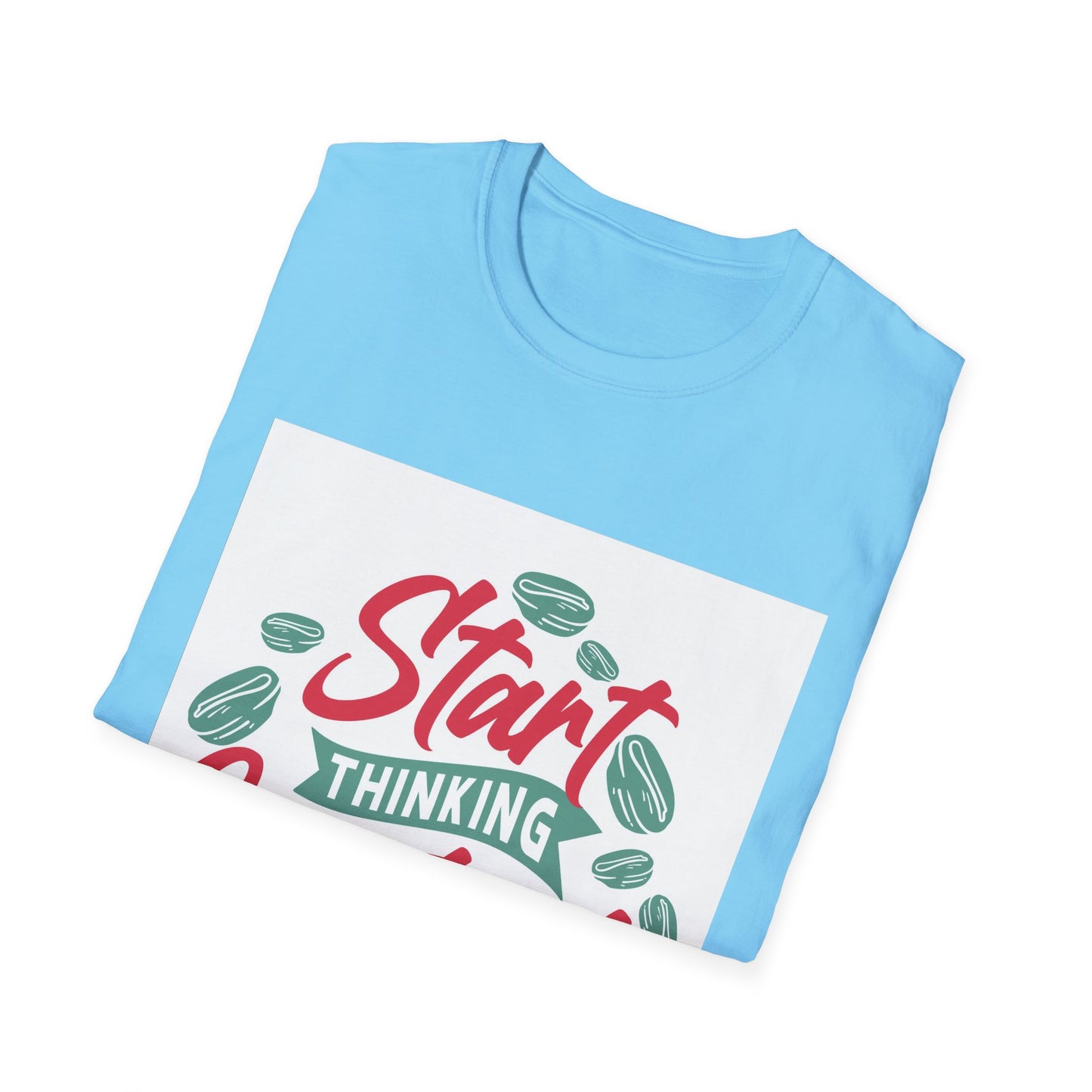 start thinking creatively Unisex Softstyle T-Shirt