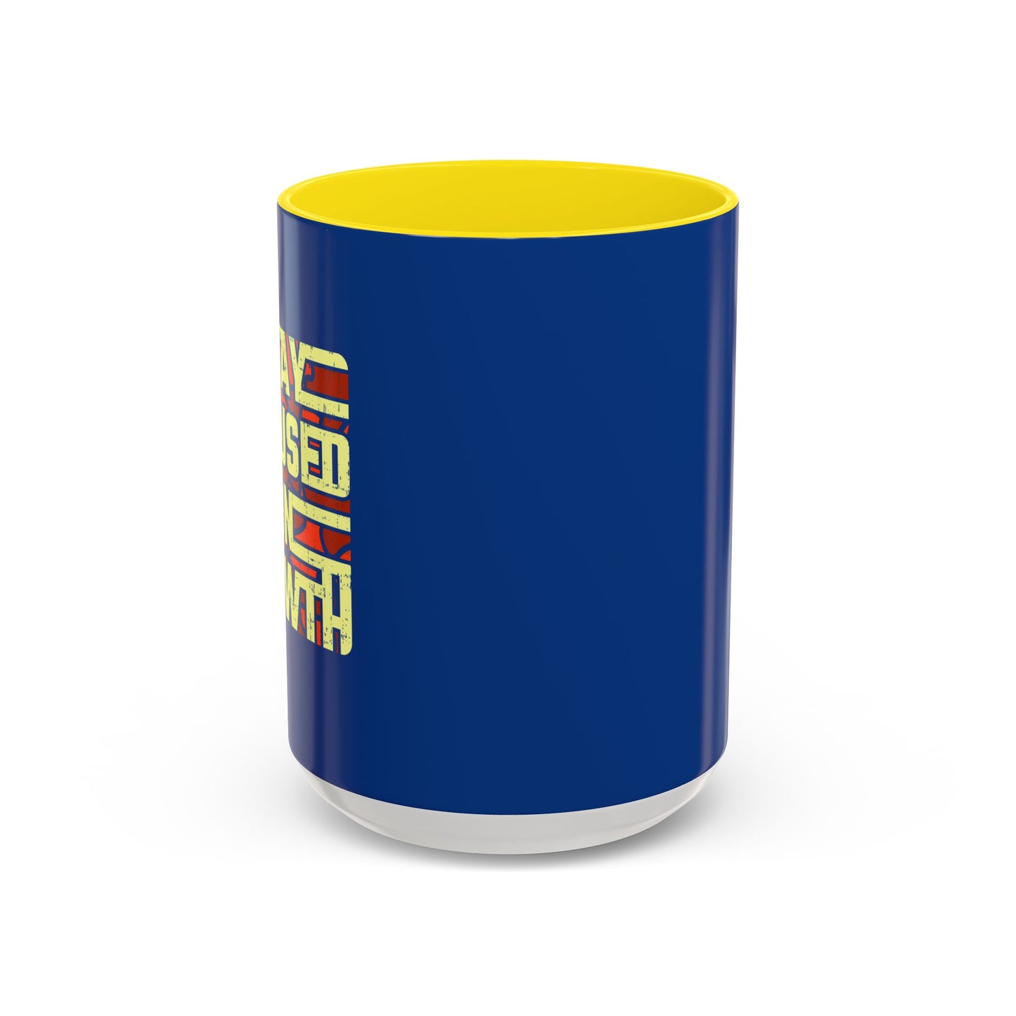 Stay Focused On Growth Accent Coffee Mug (11, 15oz)