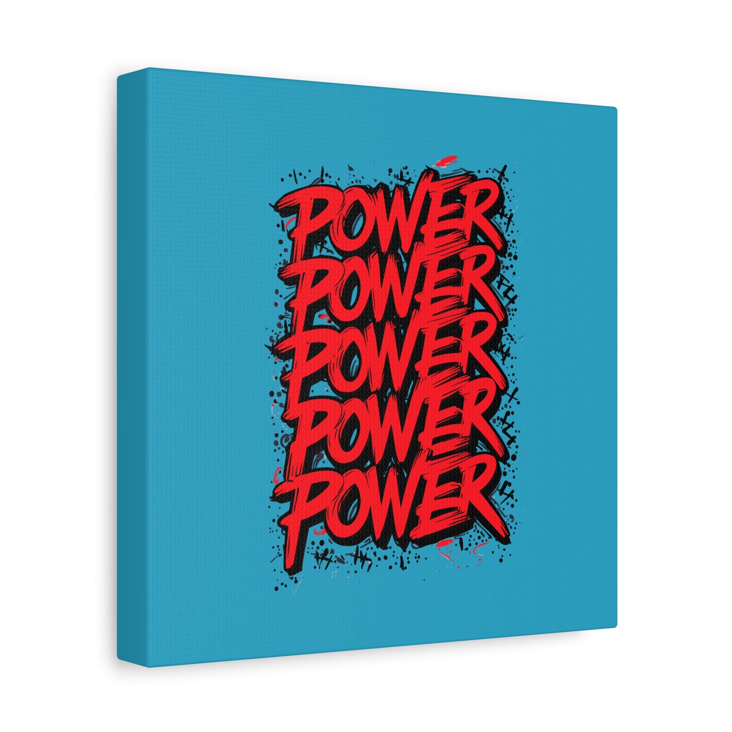 Power Matte Canvas, Stretched, 1.25"