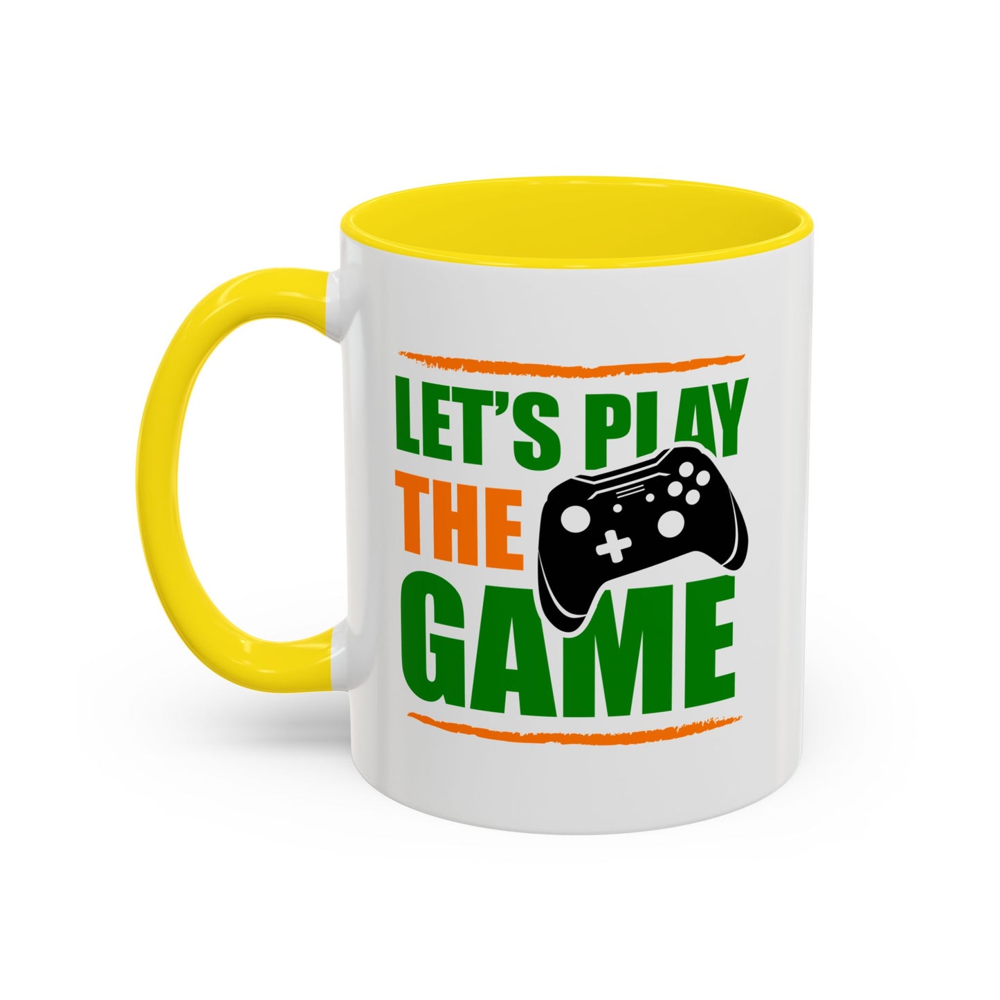 Let's Play The Game Accent Coffee Mug (11, 15oz)
