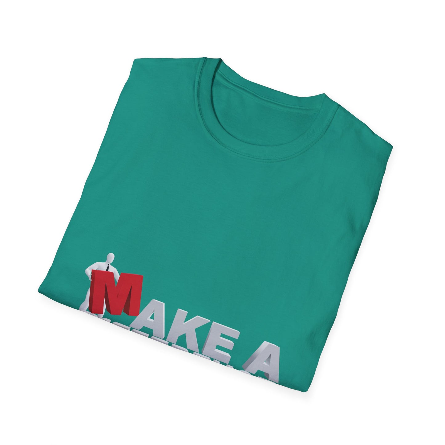 Make A Difference  Unisex Softstyle T-Shirt