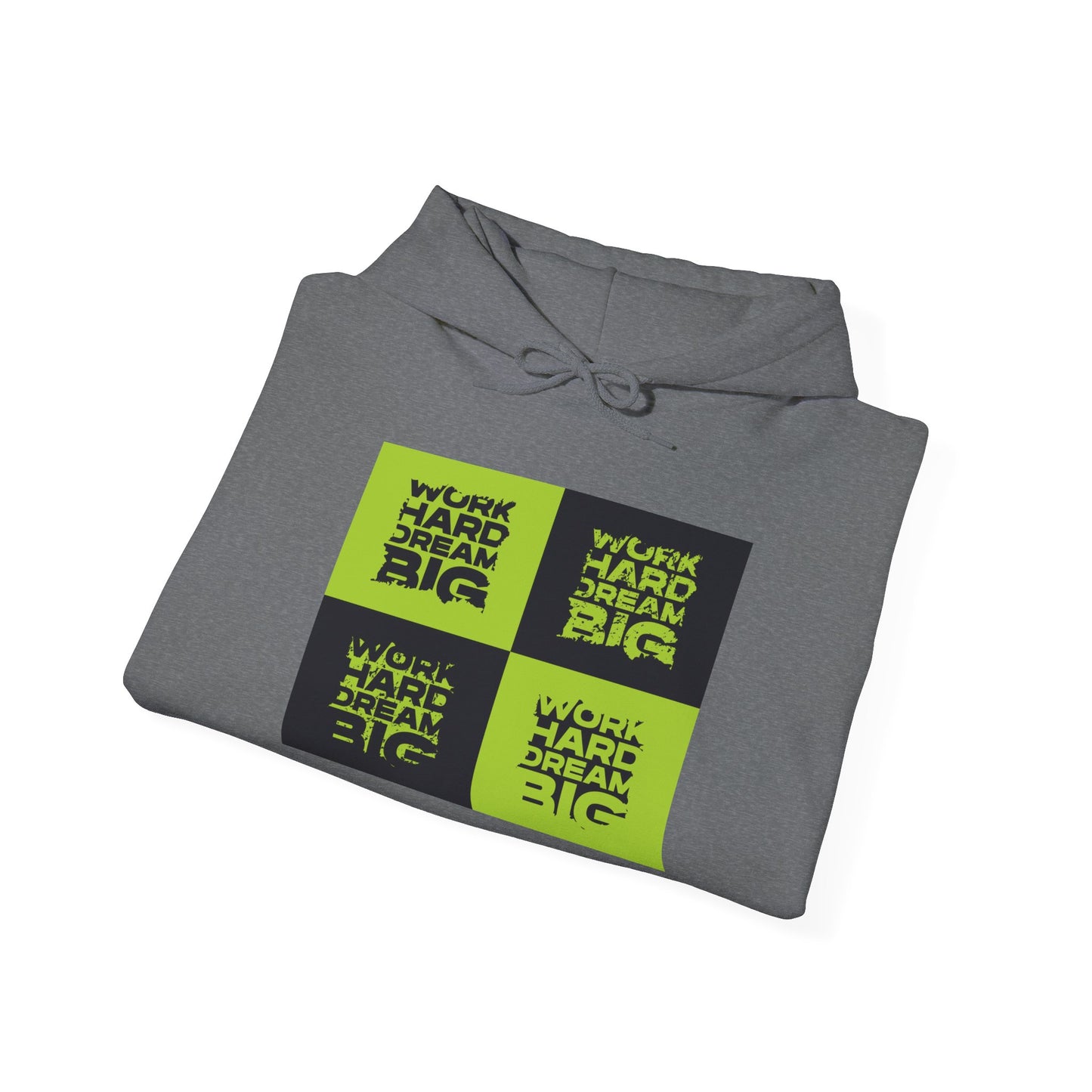Work Hard Dream Big Unisex Heavy Blend™ Hooded Sweatshirt