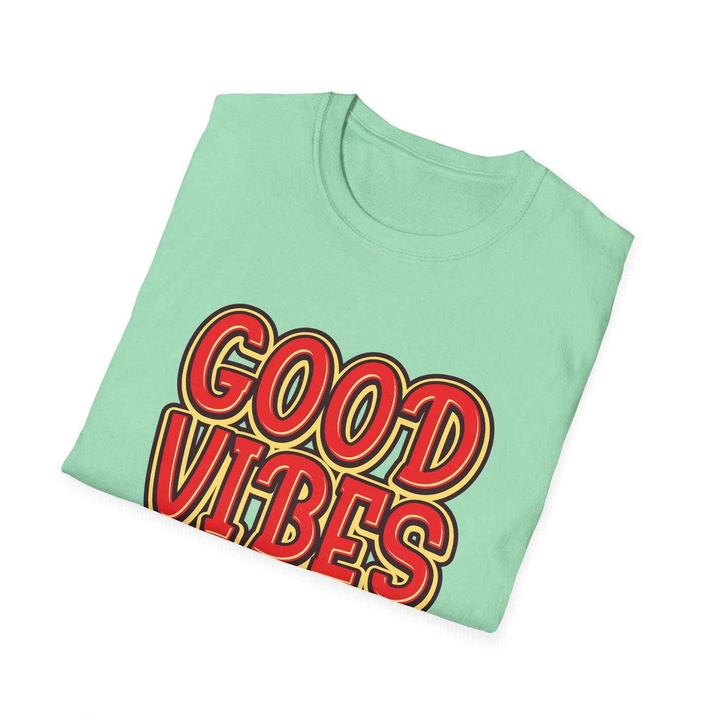 Good Vibes Only  Unisex Softstyle T-Shirt