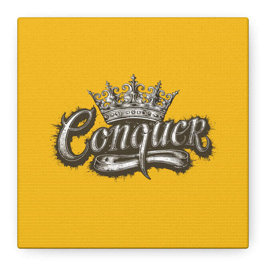 Conquer Matte Canvas, Stretched, 1.25"