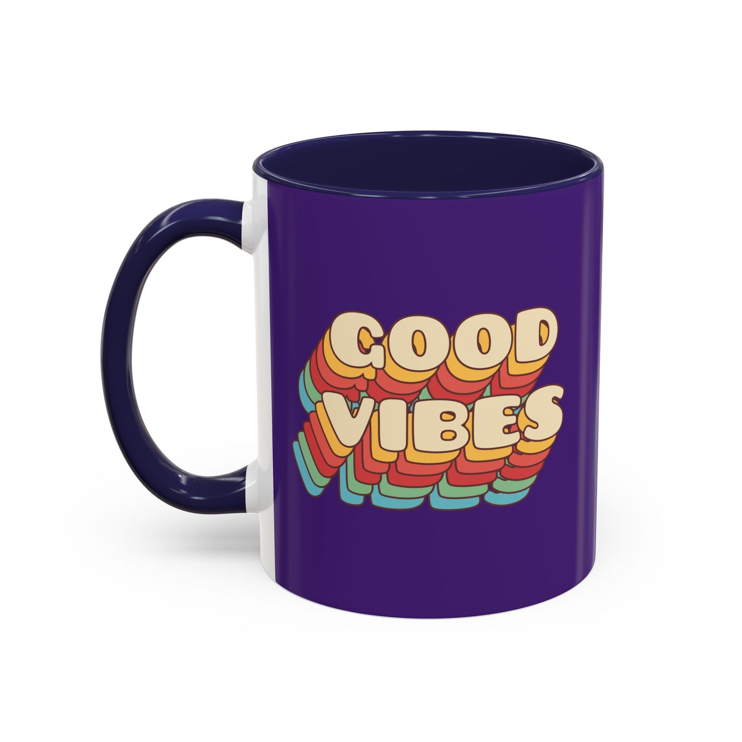 Good Vibes Accent Coffee Mug (11, 15oz)
