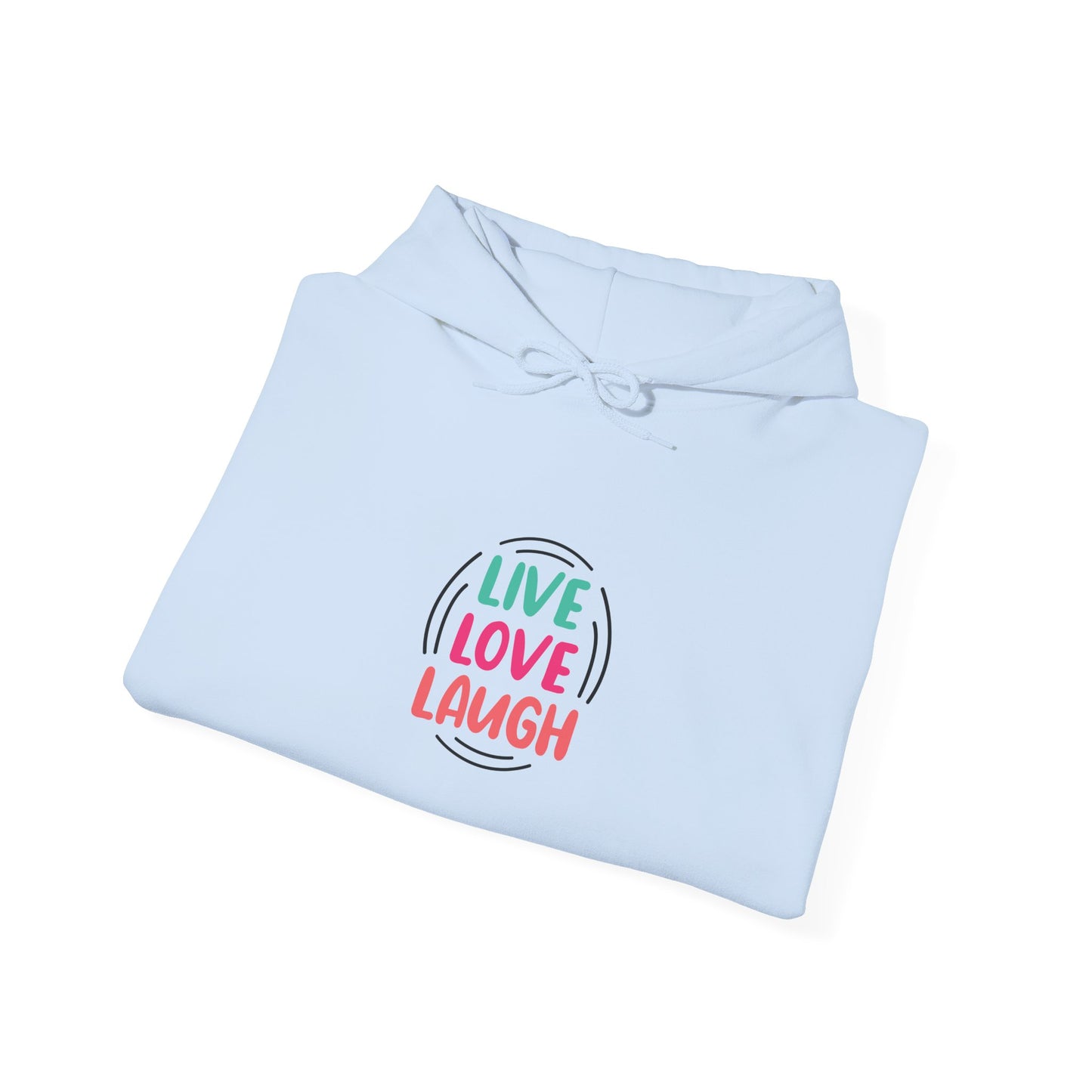 Live Love Laugh Unisex Heavy Blend™ Hooded Sweatshirt