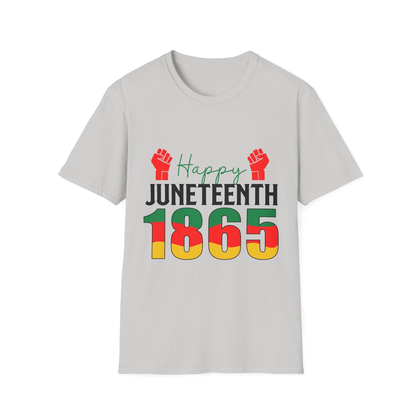 Happy Juneteenth 1865 Unisex Softstyle T-Shirt