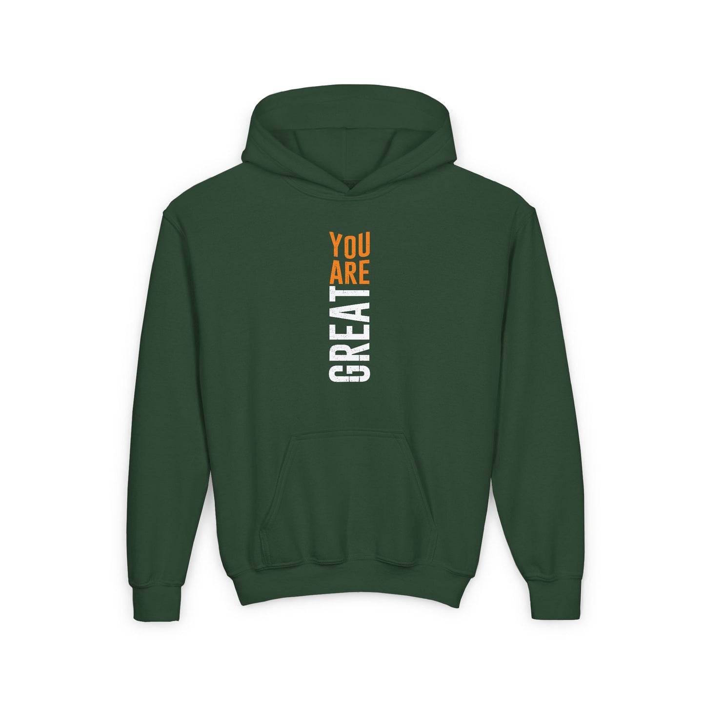 You Are Great Youth Heavy Blend Hooded Sweatshirt