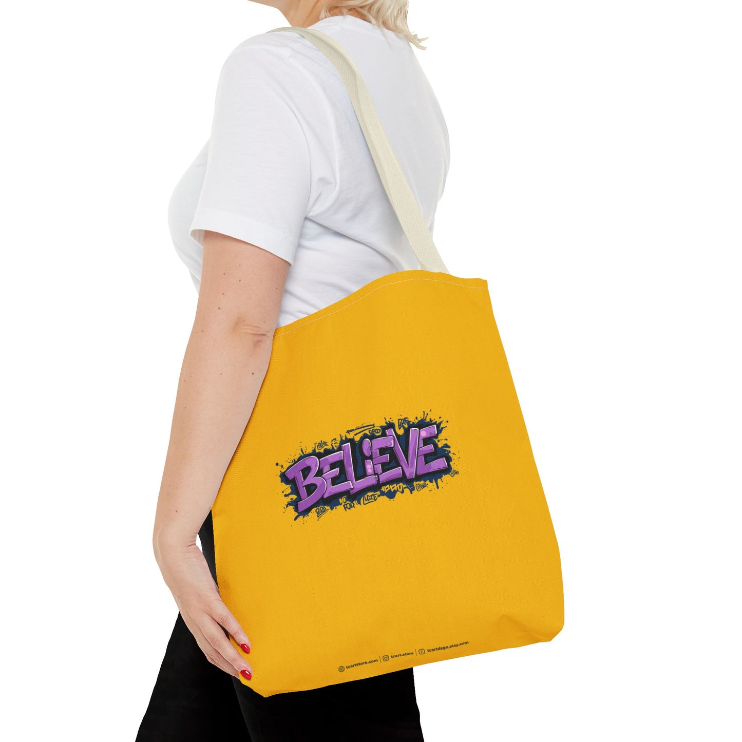 Believe Tote Bag (AOP)