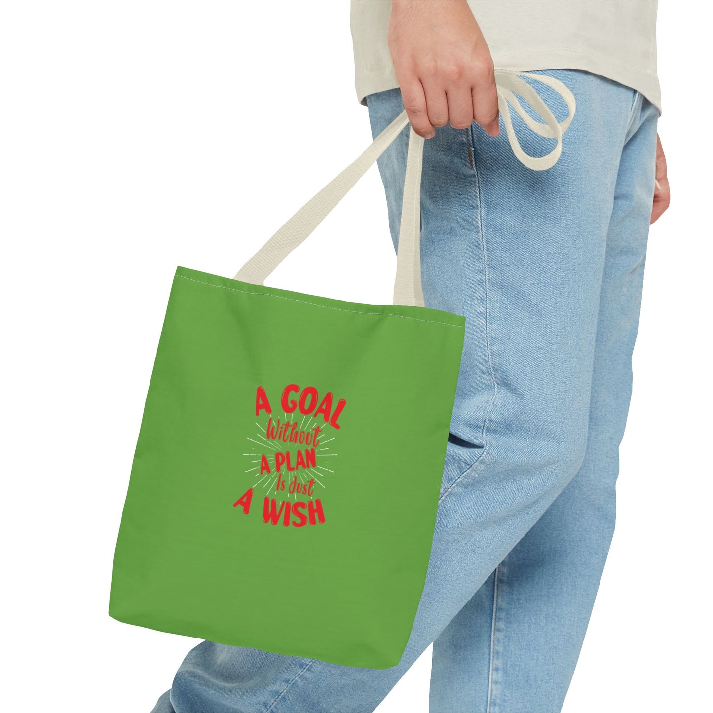 A Goal Without A Plan Is Just A Wish Tote Bag (AOP)
