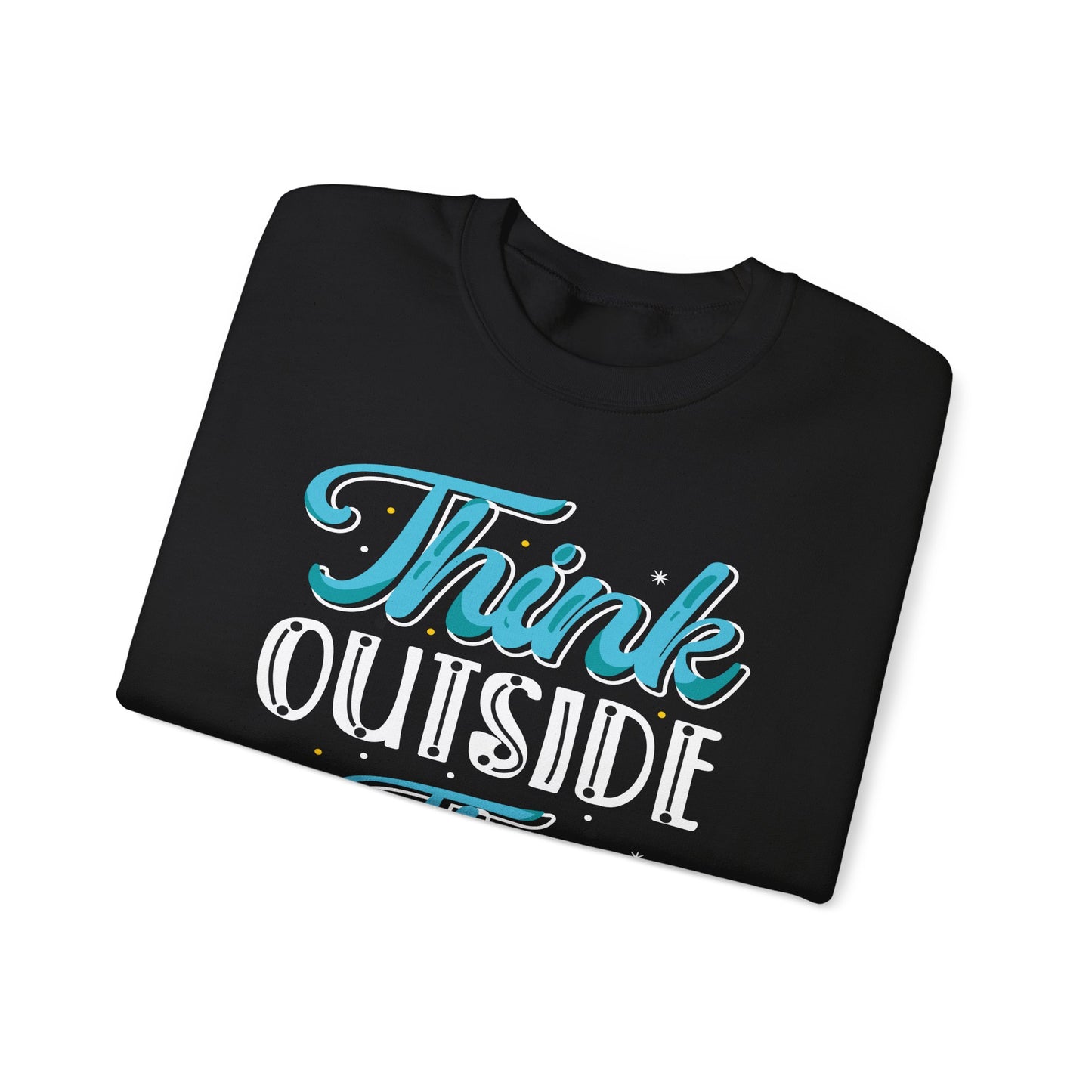 Think Outside The Box Unisex Heavy Blend™ Crewneck Sweatshirt