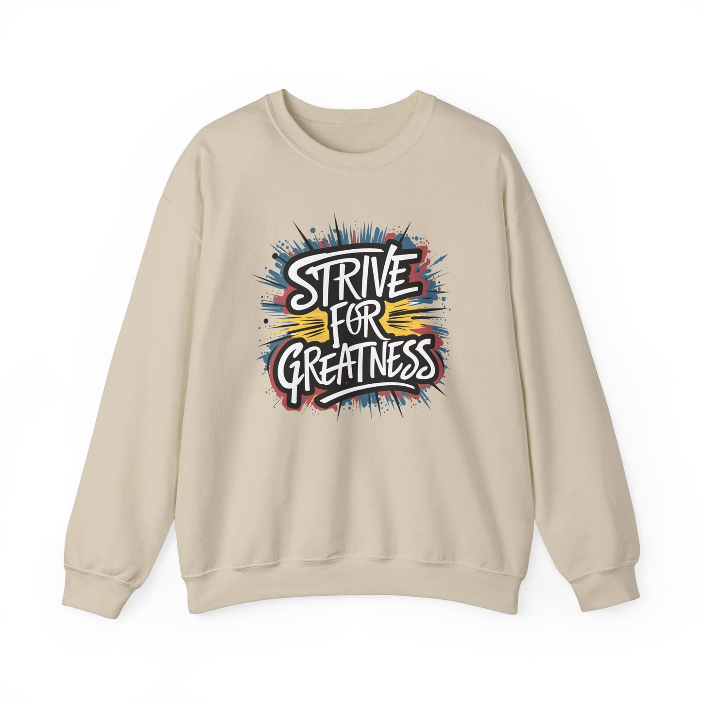 Strive For Greatness Unisex Heavy Blend™ Crewneck Sweatshirt