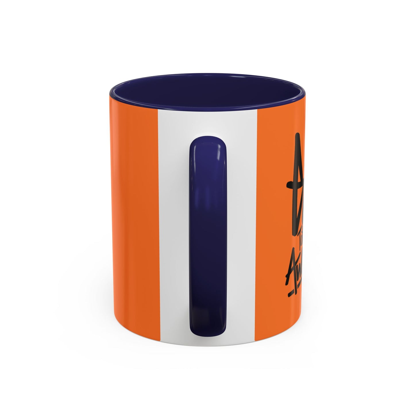 Born To Be Awesome Accent Coffee Mug (11, 15oz)