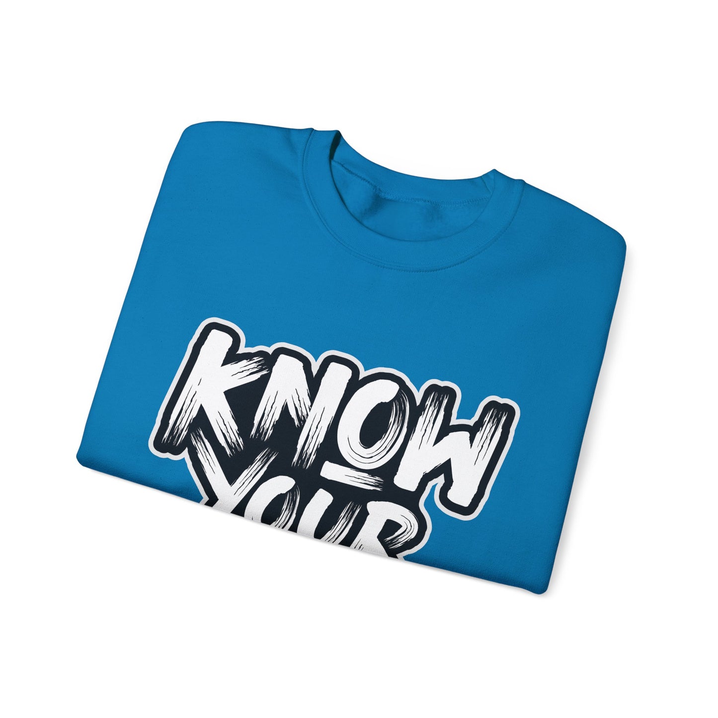 Know Your Worth Unisex Heavy Blend™ Crewneck Sweatshirt