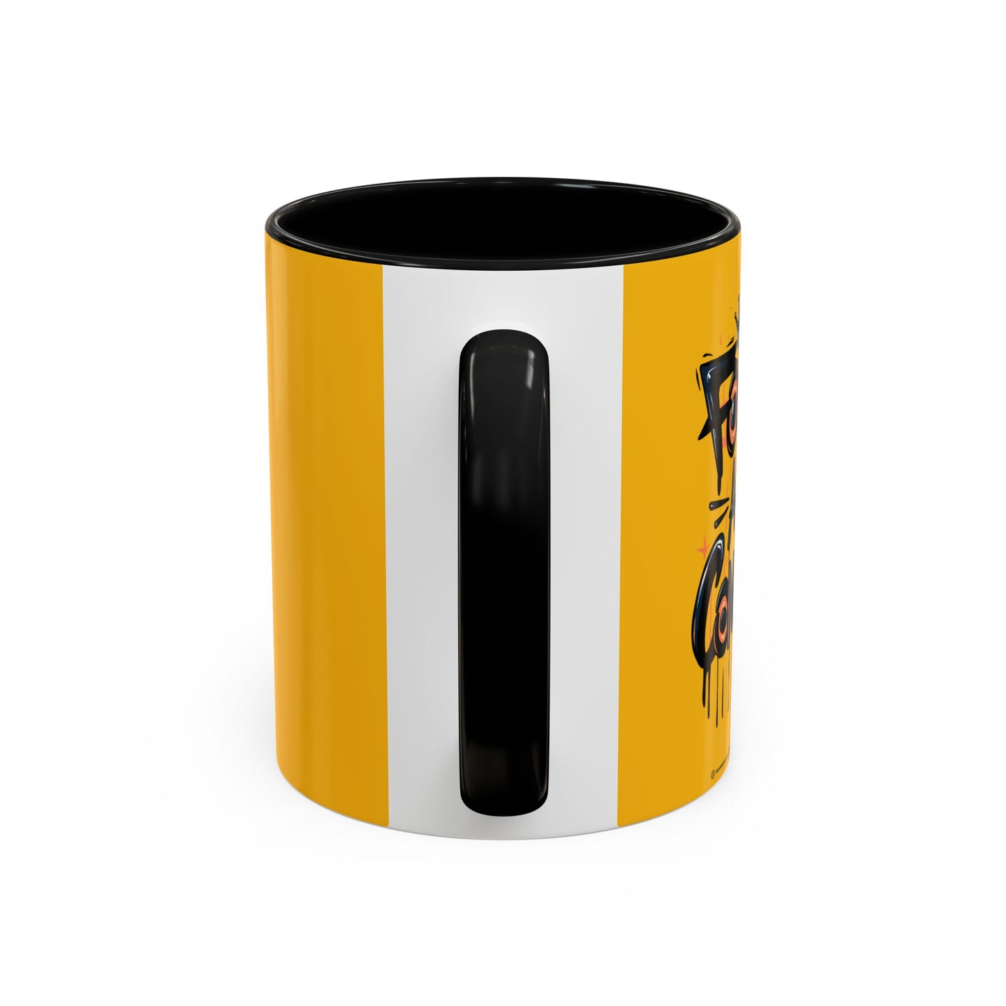 Focus And Conquer Accent Coffee Mug (11, 15oz)