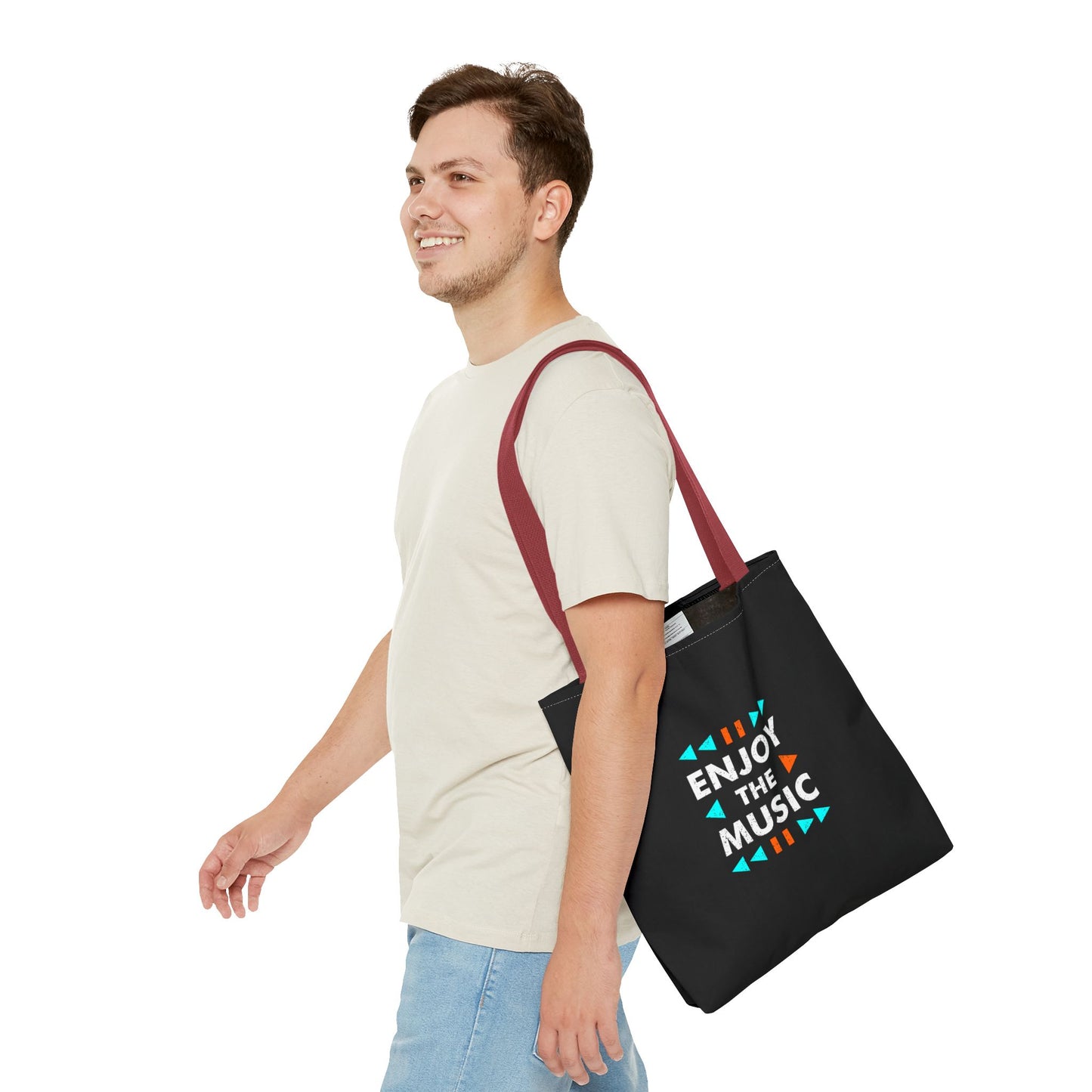 Enjoy The Music Tote Bag (AOP)