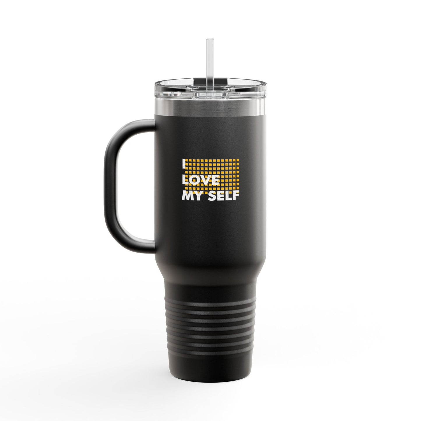 I Love Myself Insulated Travel Mug, 40oz