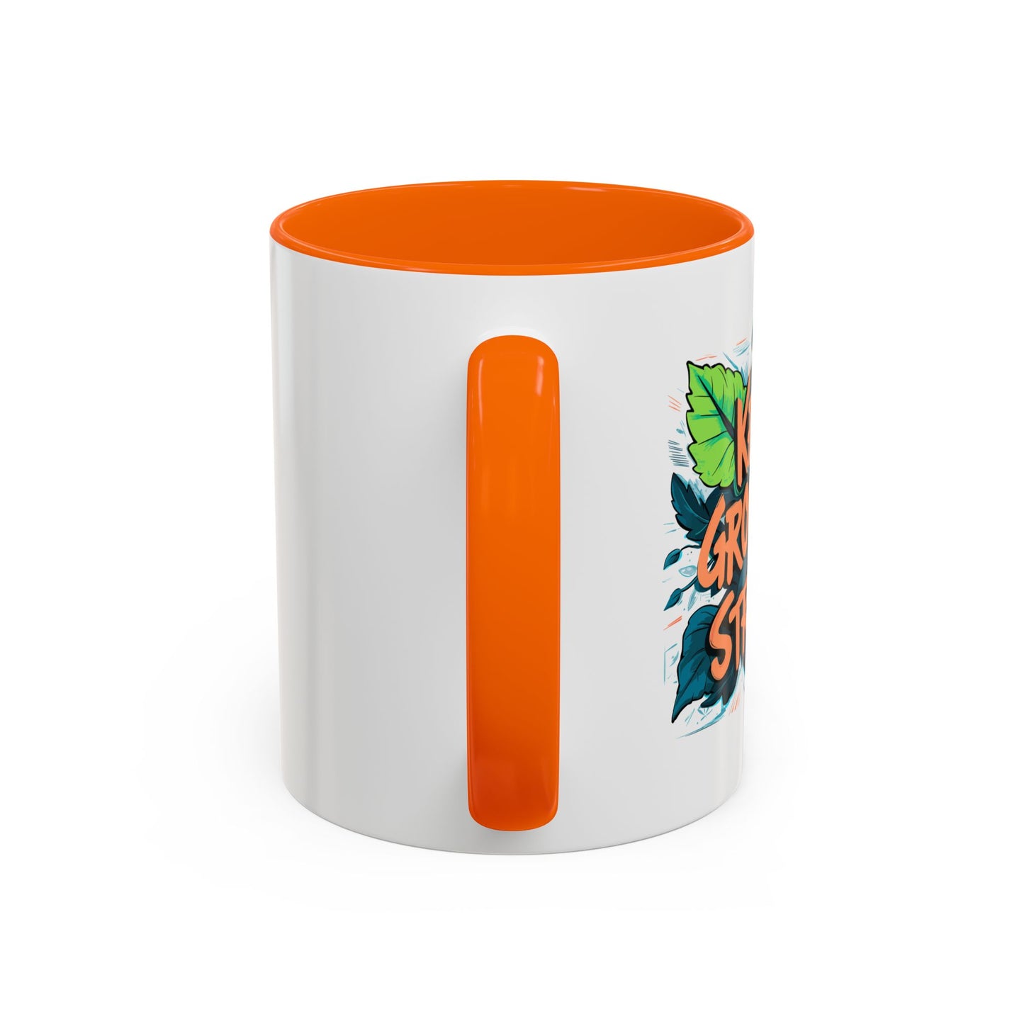 Keep Growing Strong Accent Coffee Mug (11, 15oz)