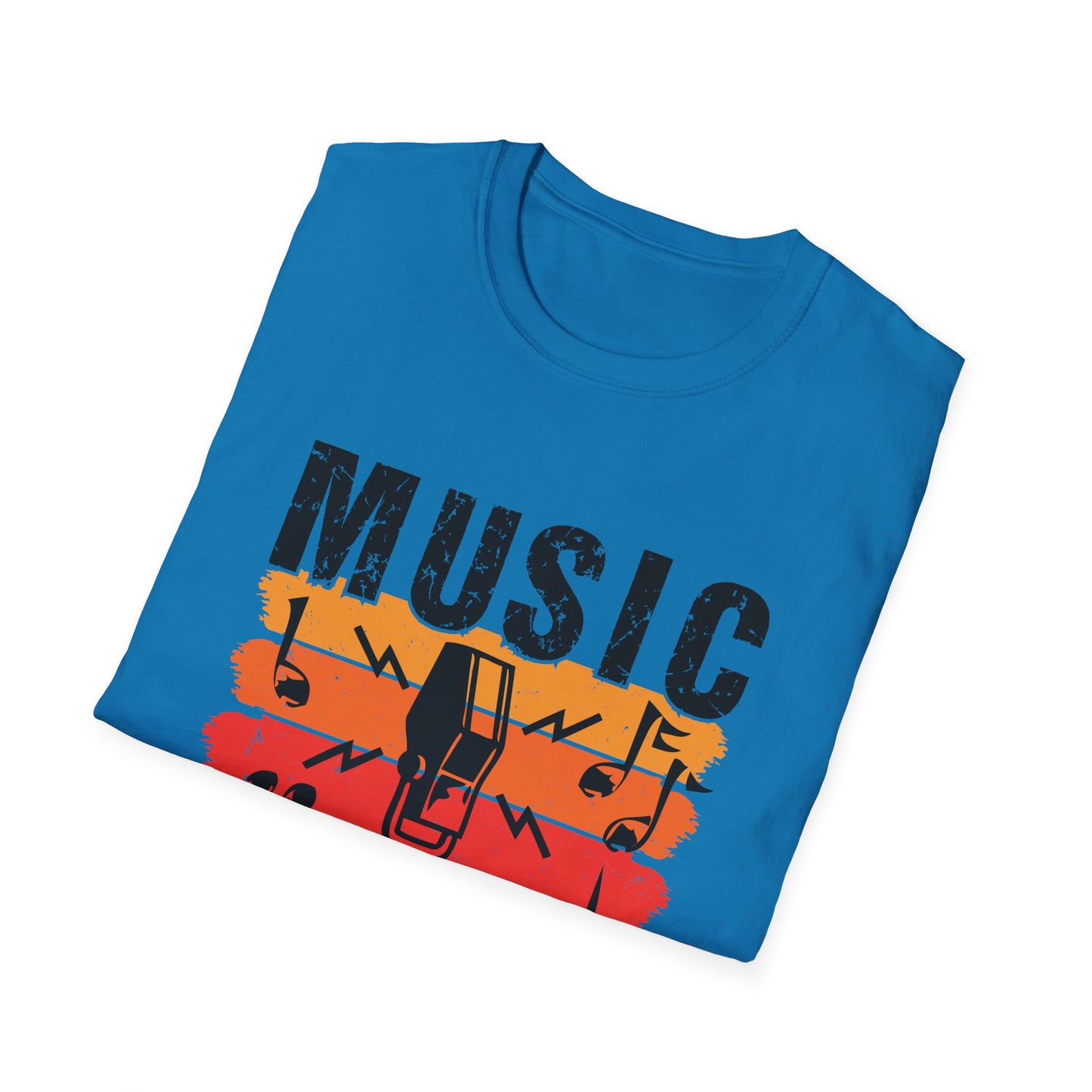 Music Can Change The World Unisex Softstyle T-Shirt