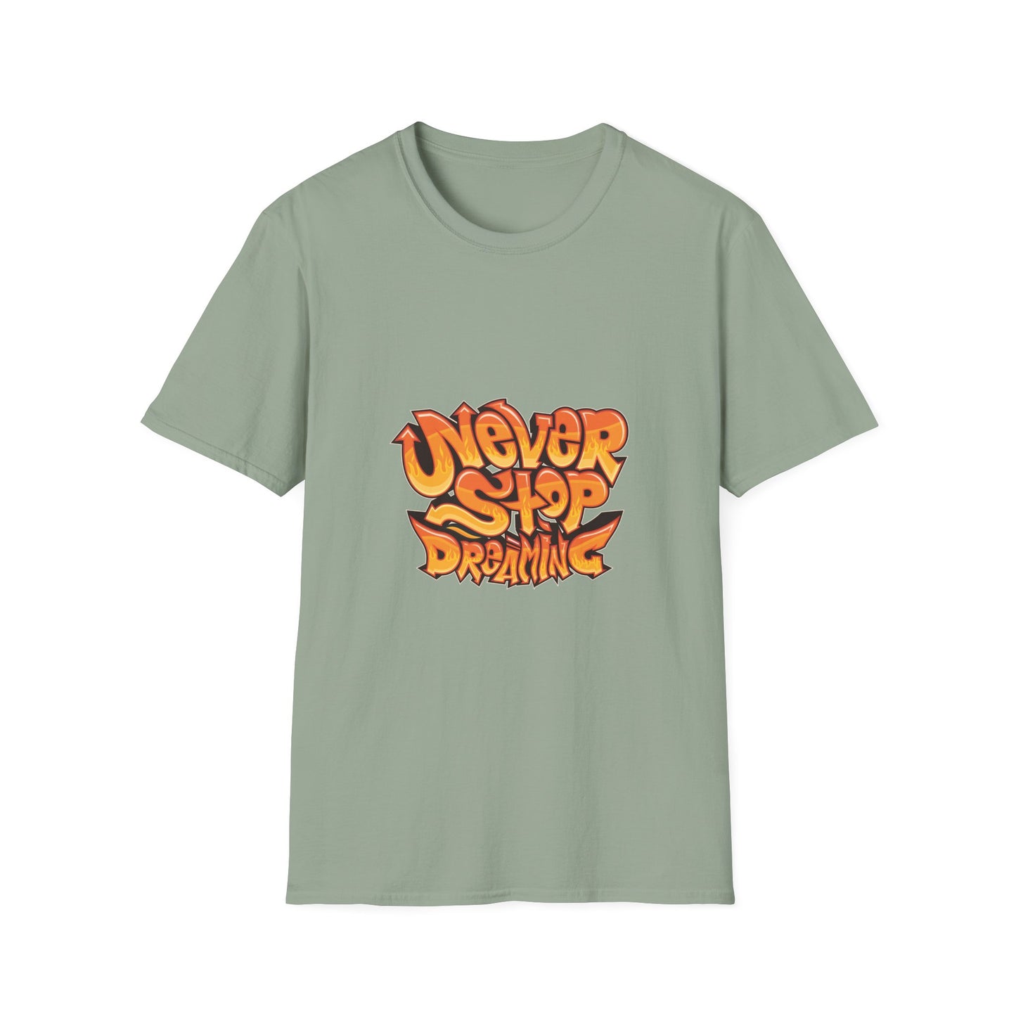 Never Stop Dreaming Unisex Softstyle T-Shirt