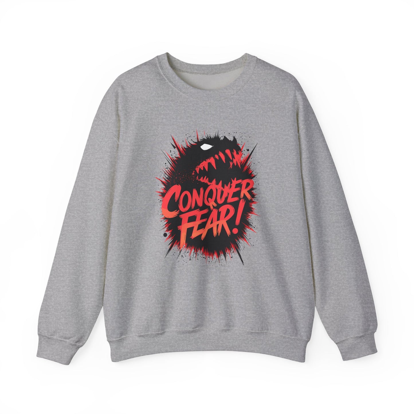Conquer Fear! Unisex Heavy Blend™ Crewneck Sweatshirt