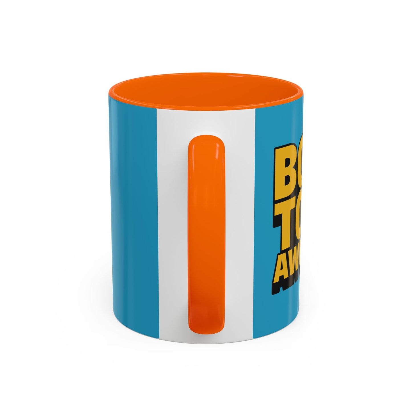 Born To Be Awesome Accent Coffee Mug (11, 15oz)