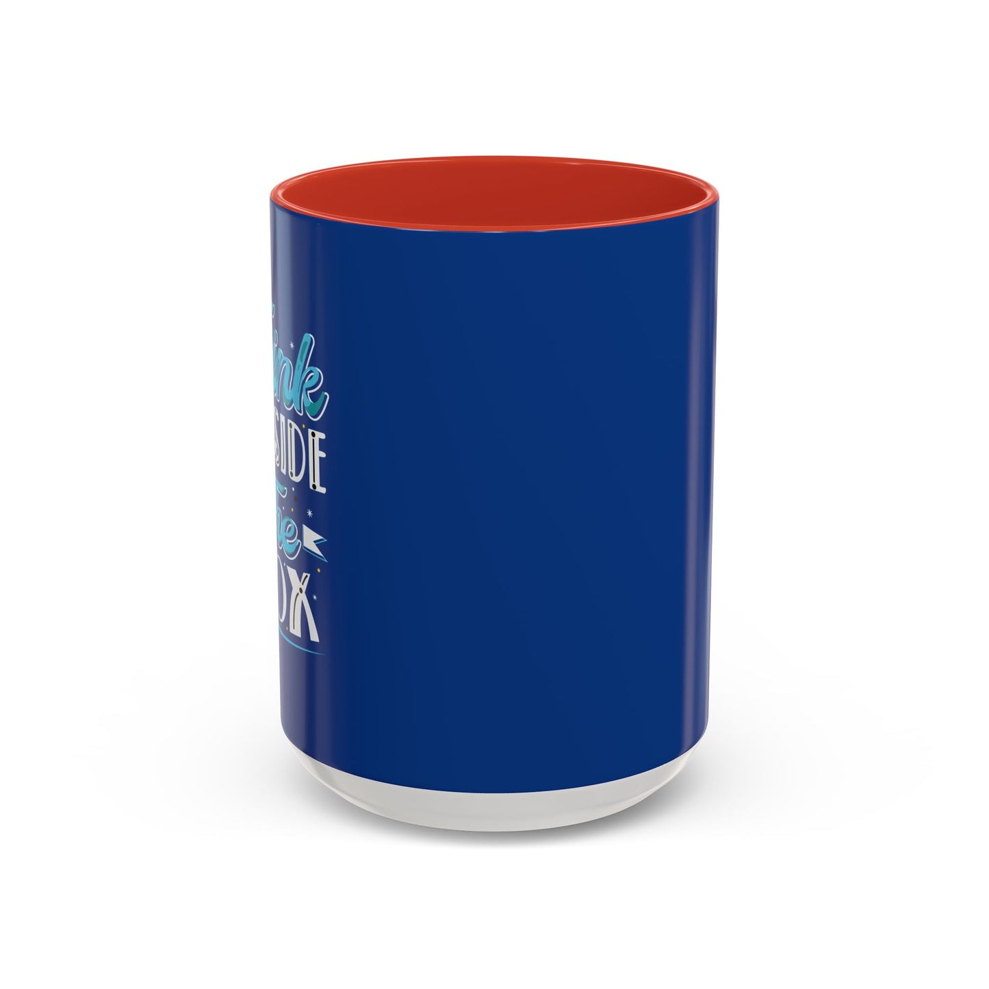 Think Outside The Box Accent Coffee Mug (11, 15oz)