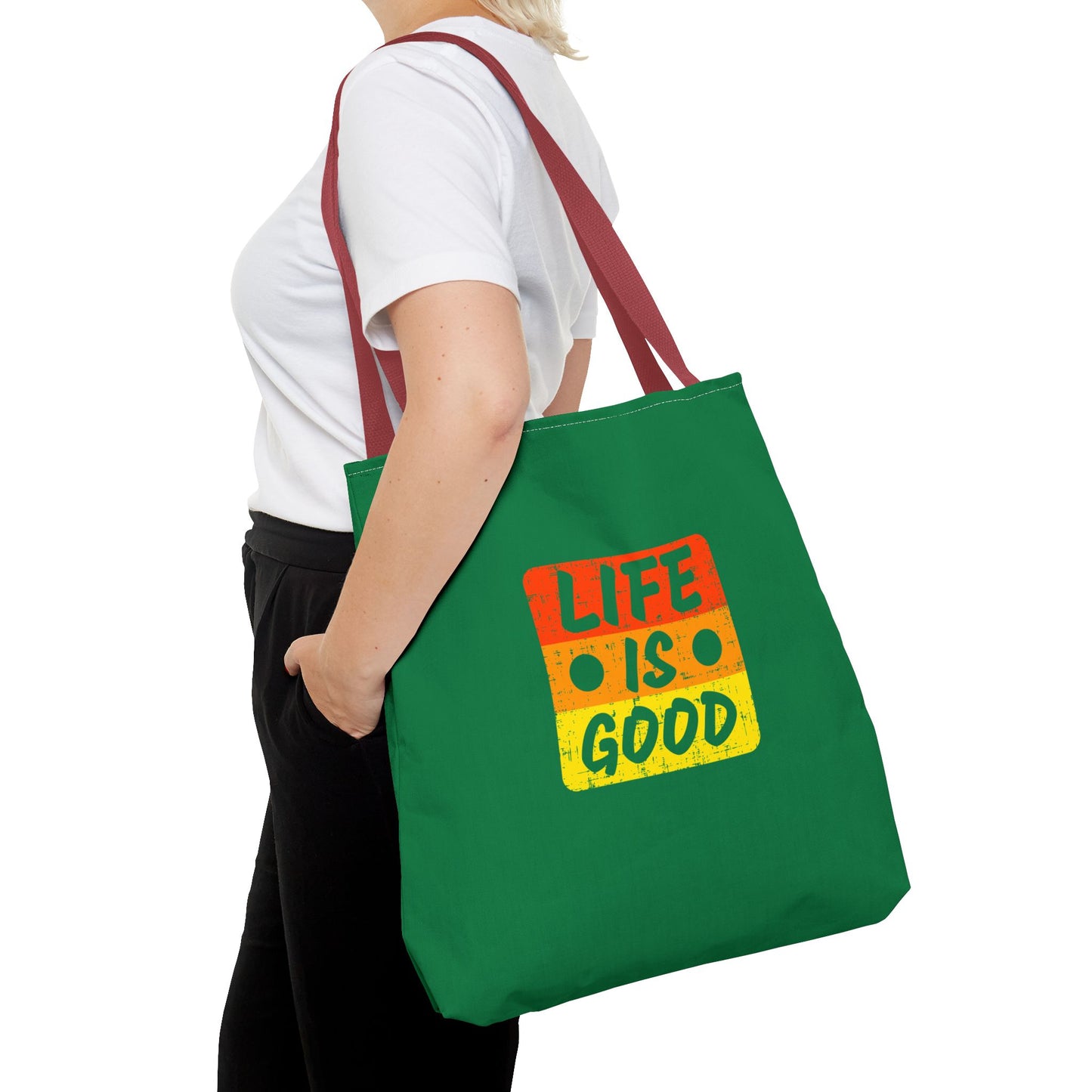 Life Is Good Tote Bag (AOP)