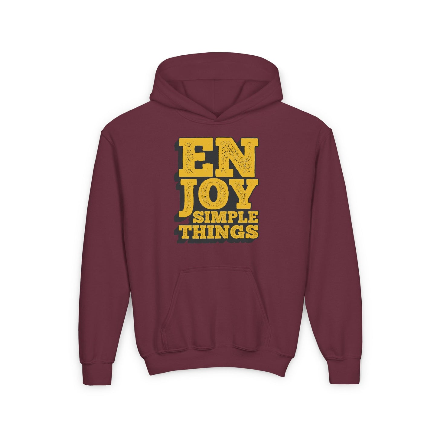 Enjoy Simple Things Youth Heavy Blend Hooded Sweatshirt