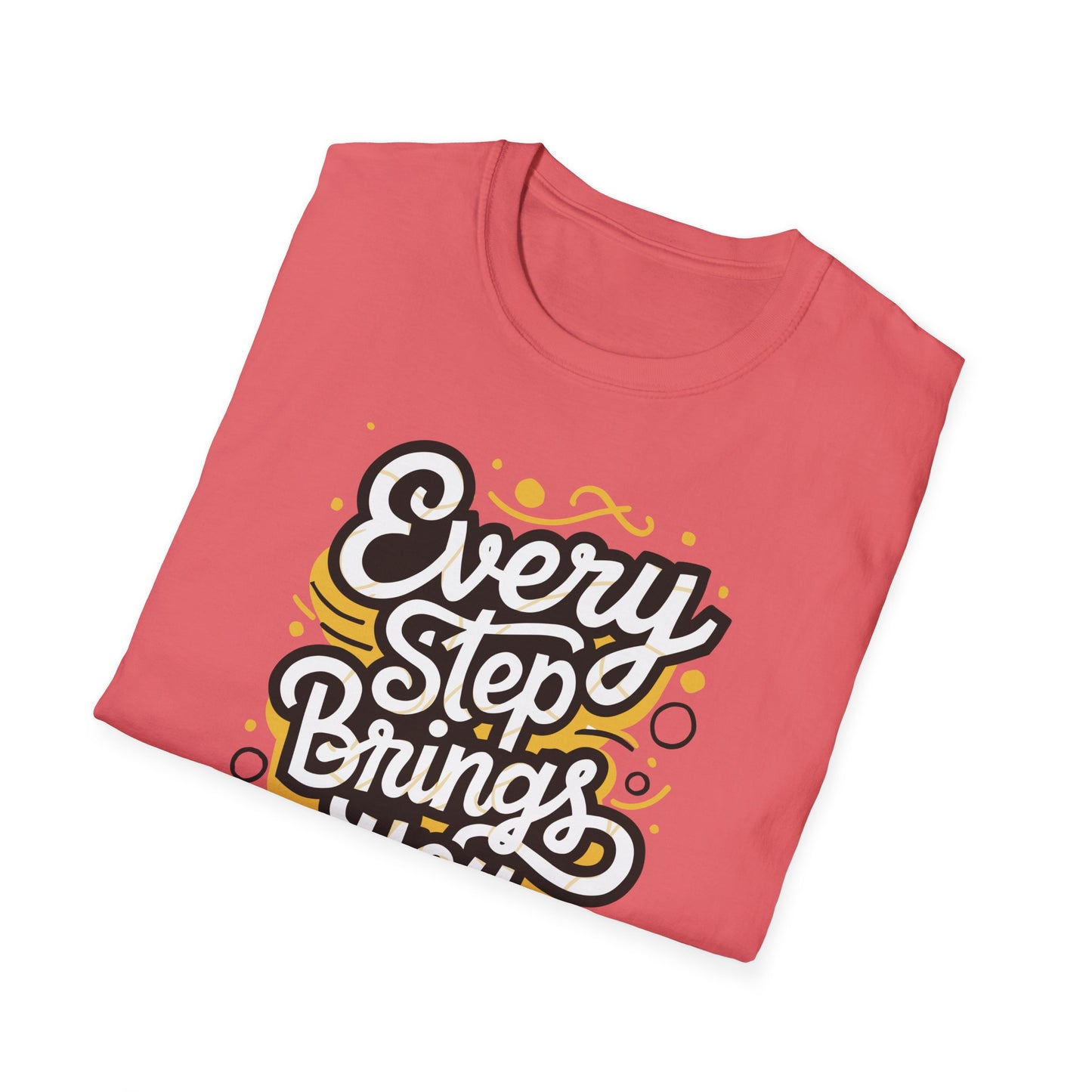 Every Step Brings You Closer Unisex Softstyle T-Shirt