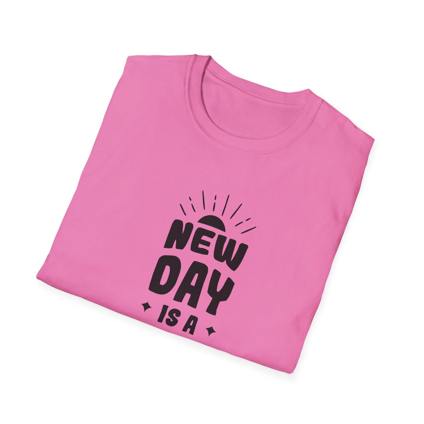 New Day Is A New ChangeUnisex Softstyle T-Shirt