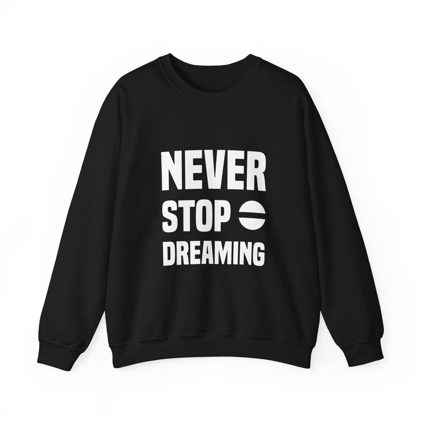 Never Stop Dreaming Unisex Heavy Blend™ Crewneck Sweatshirt