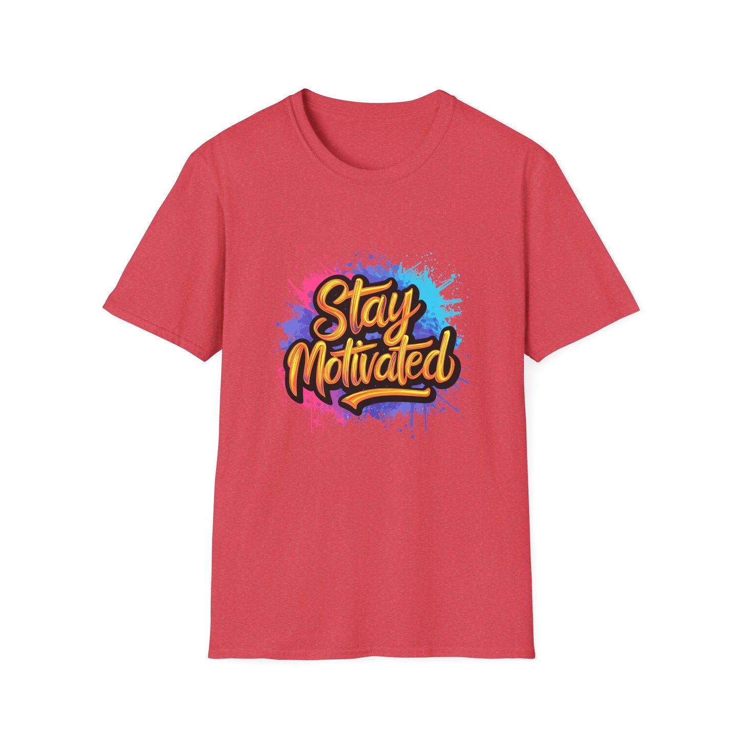 Stay Motivated Unisex Softstyle T-Shirt