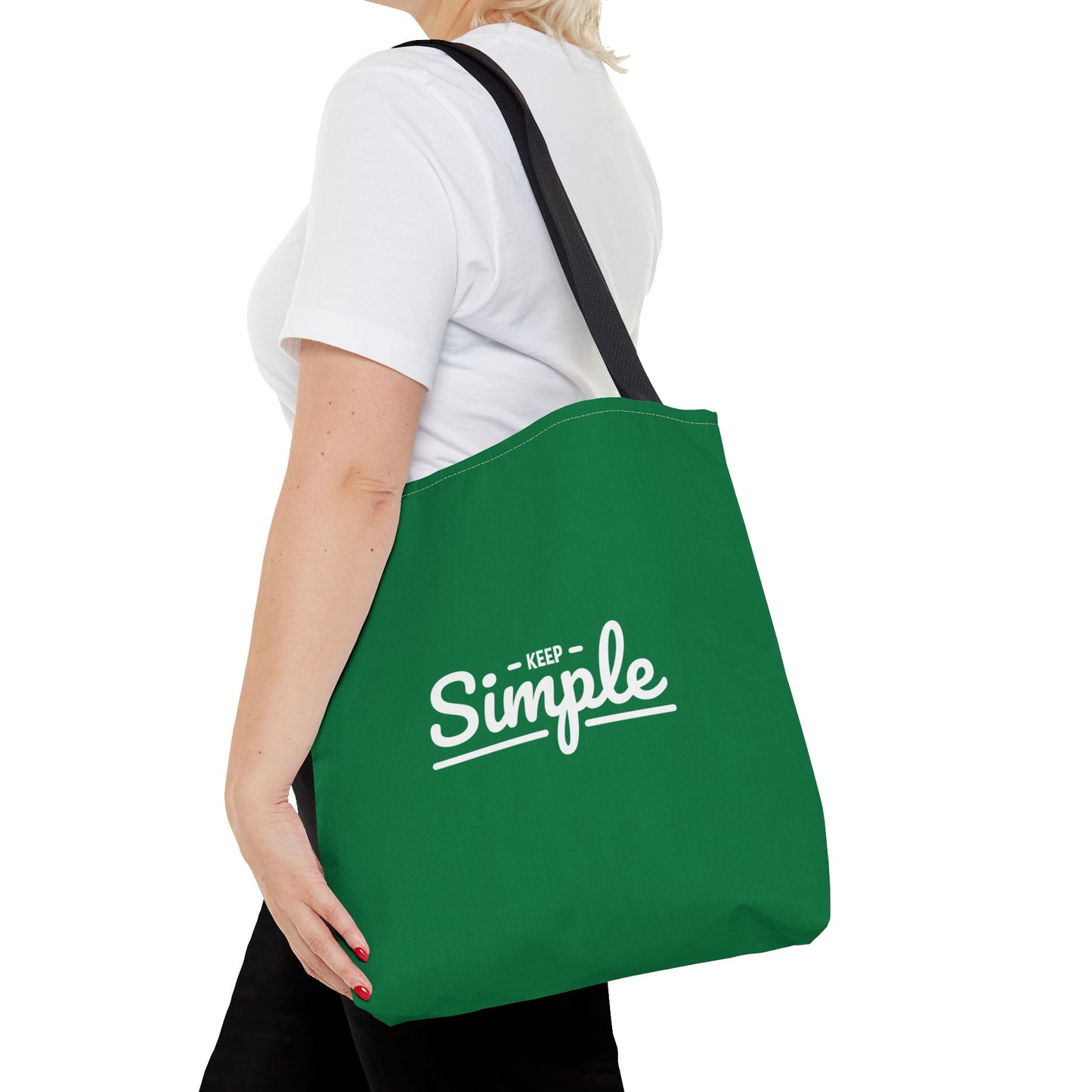 Keep Simple Tote Bag (AOP)