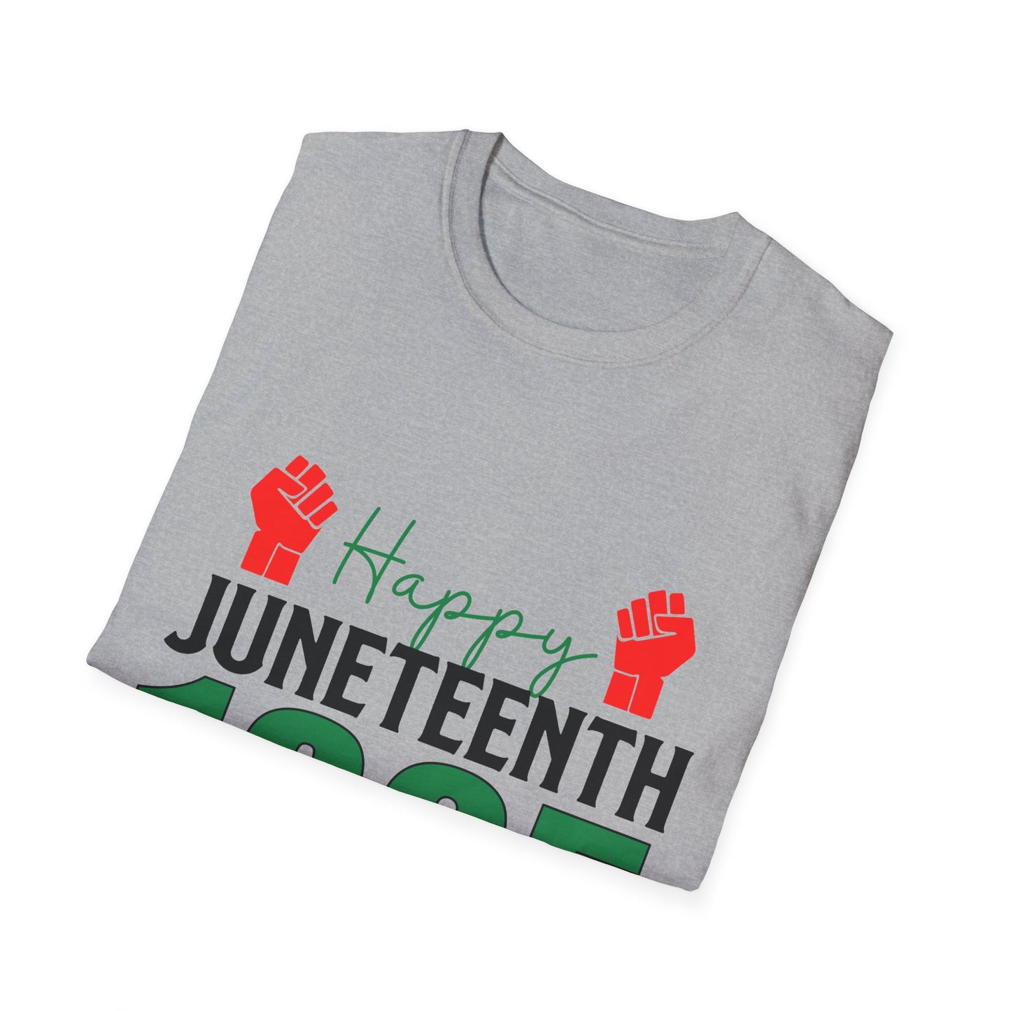 Happy Juneteenth 1865 Unisex Softstyle T-Shirt