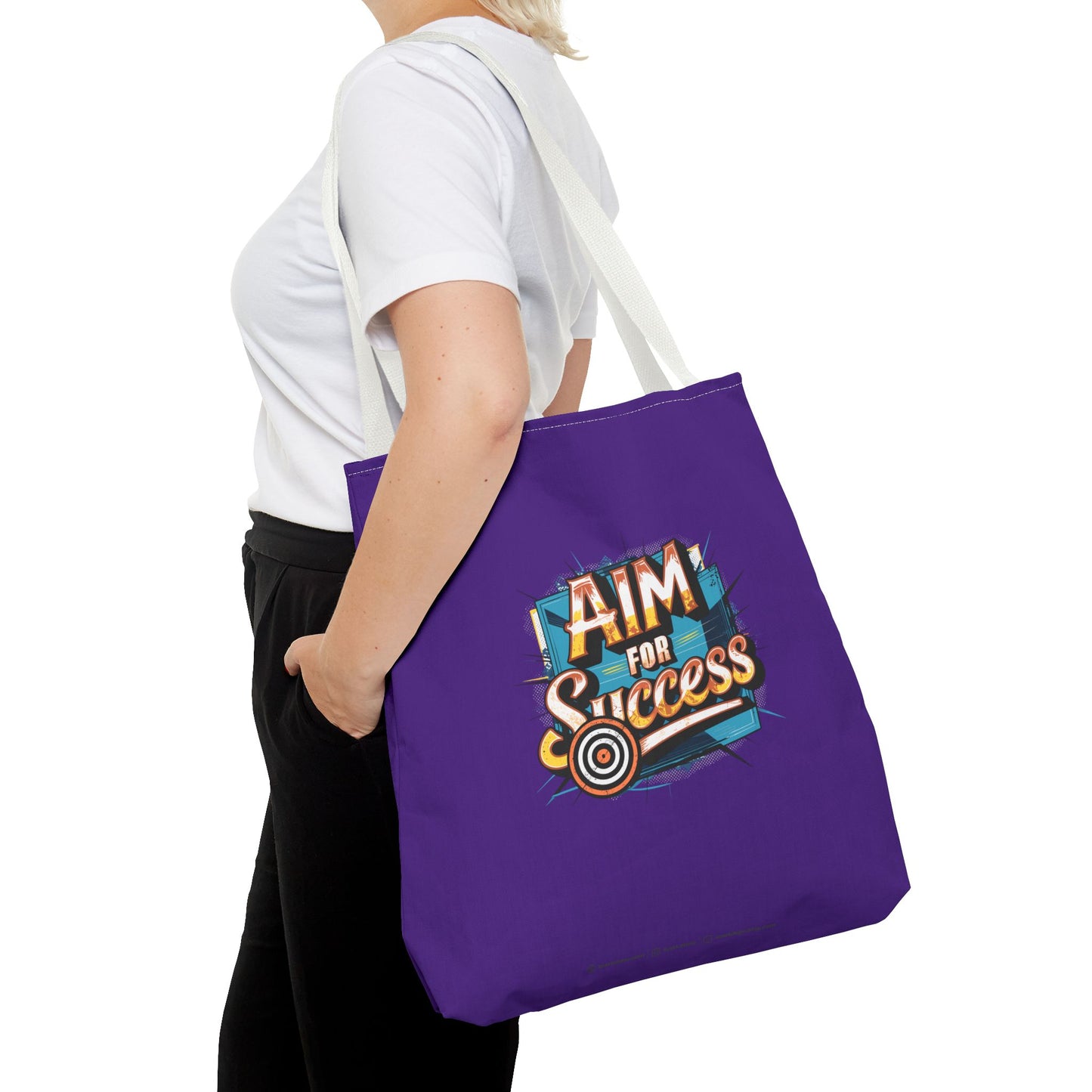 Aim For Success Tote Bag (AOP)