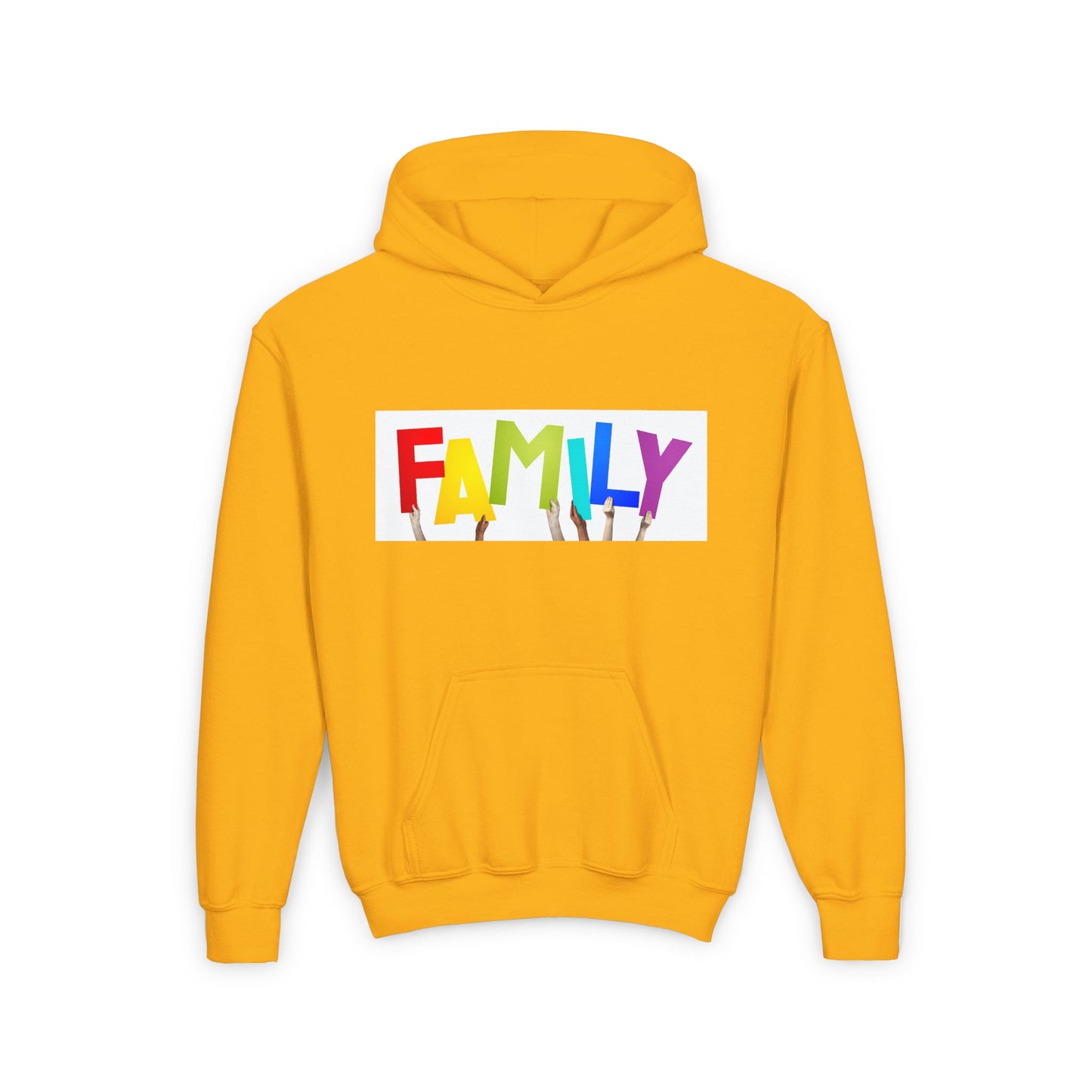 Family Youth Heavy Blend Hooded Sweatshirt