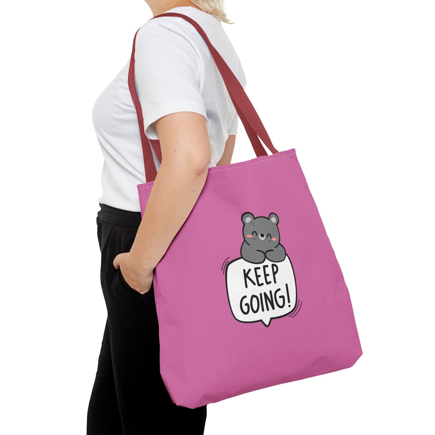 Keep Going Tote Bag (AOP)