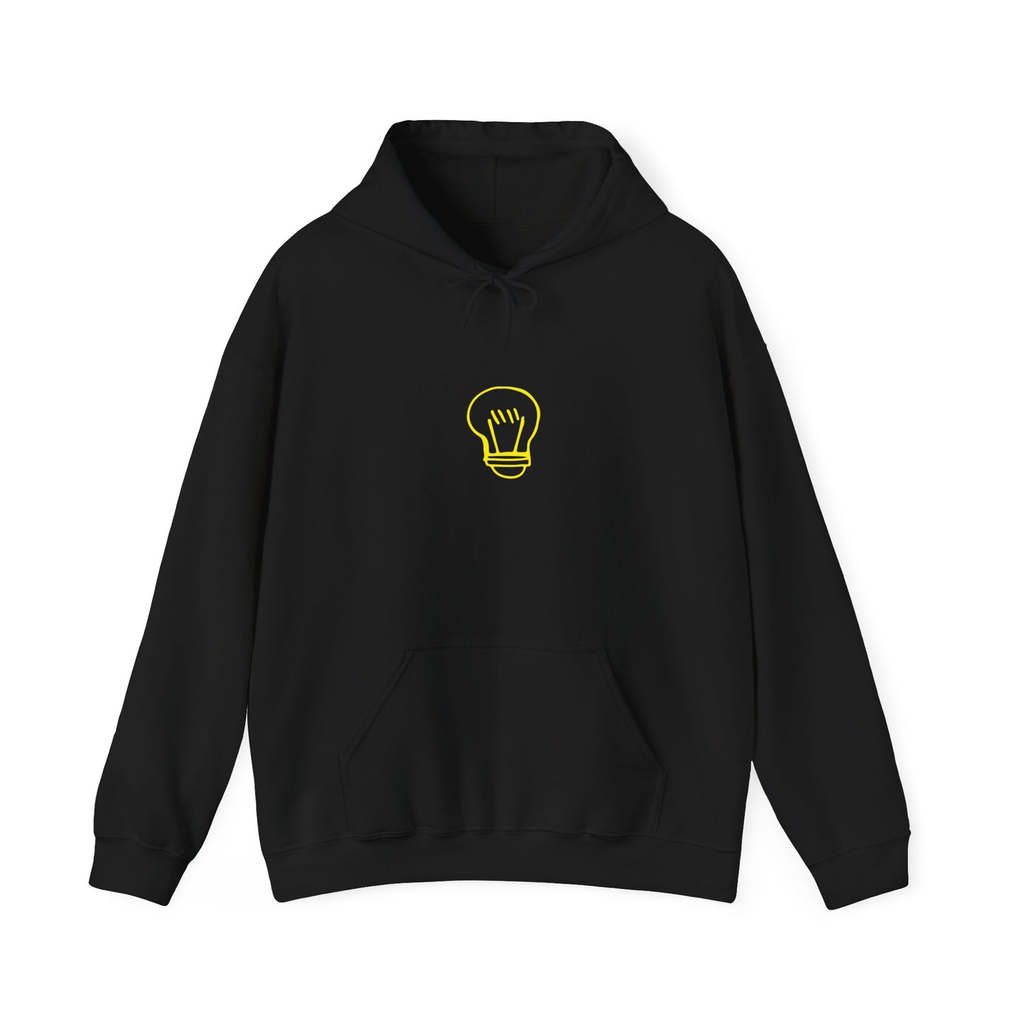 Drawing Light Bulb Unisex Heavy Blend™ Hooded Sweatshirt