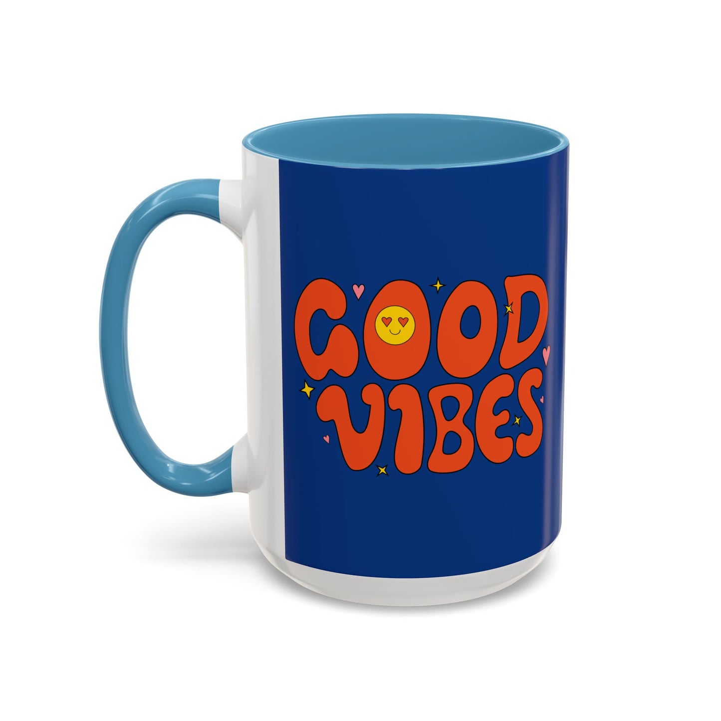 Good Vibes Accent Coffee Mug (11, 15oz)