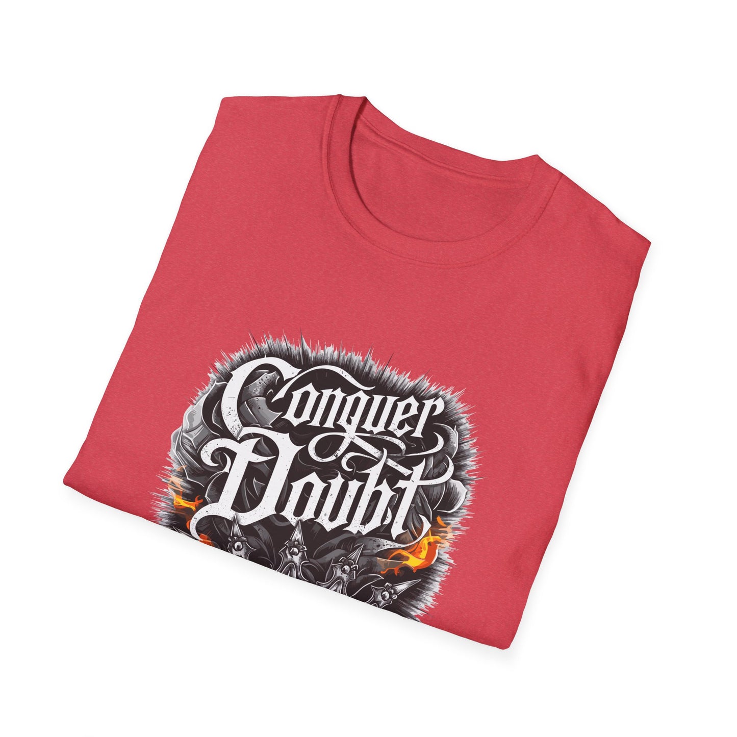 Conguer Doubt Unisex Softstyle T-Shirt