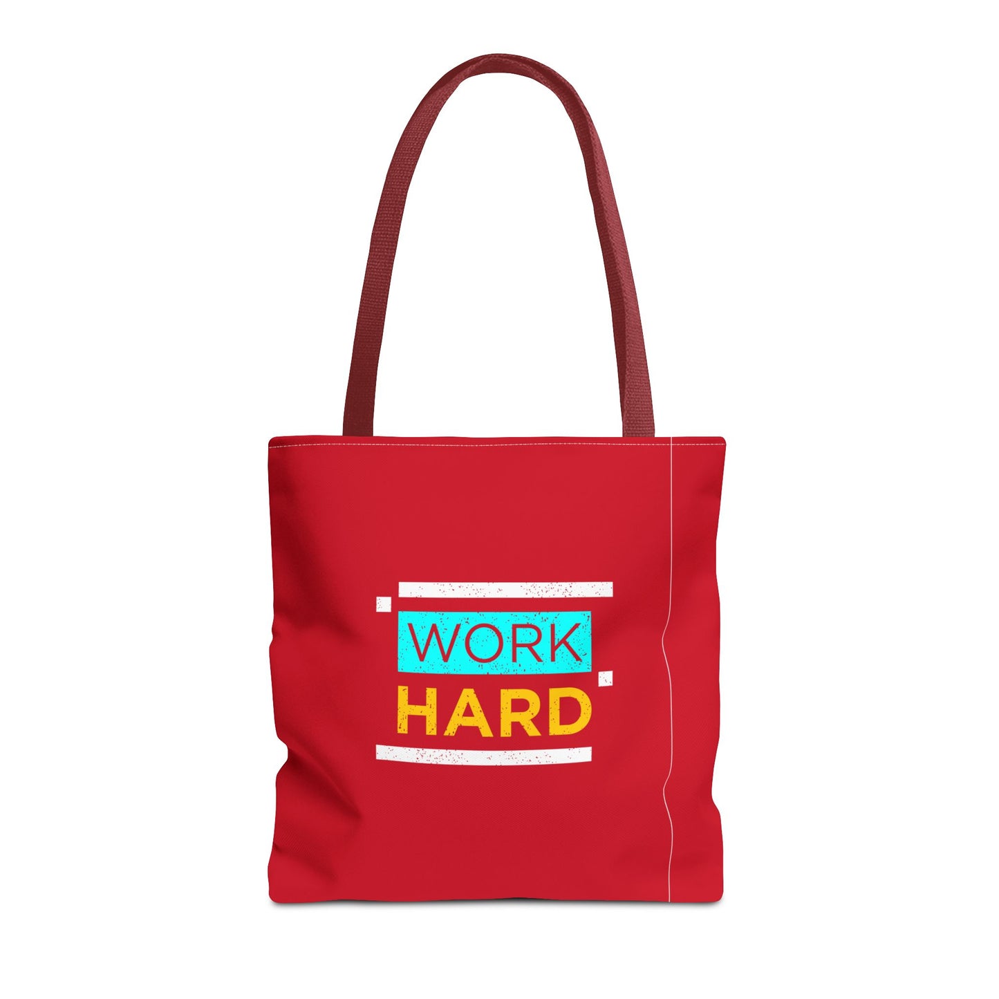 Work Hard Tote Bag (AOP)