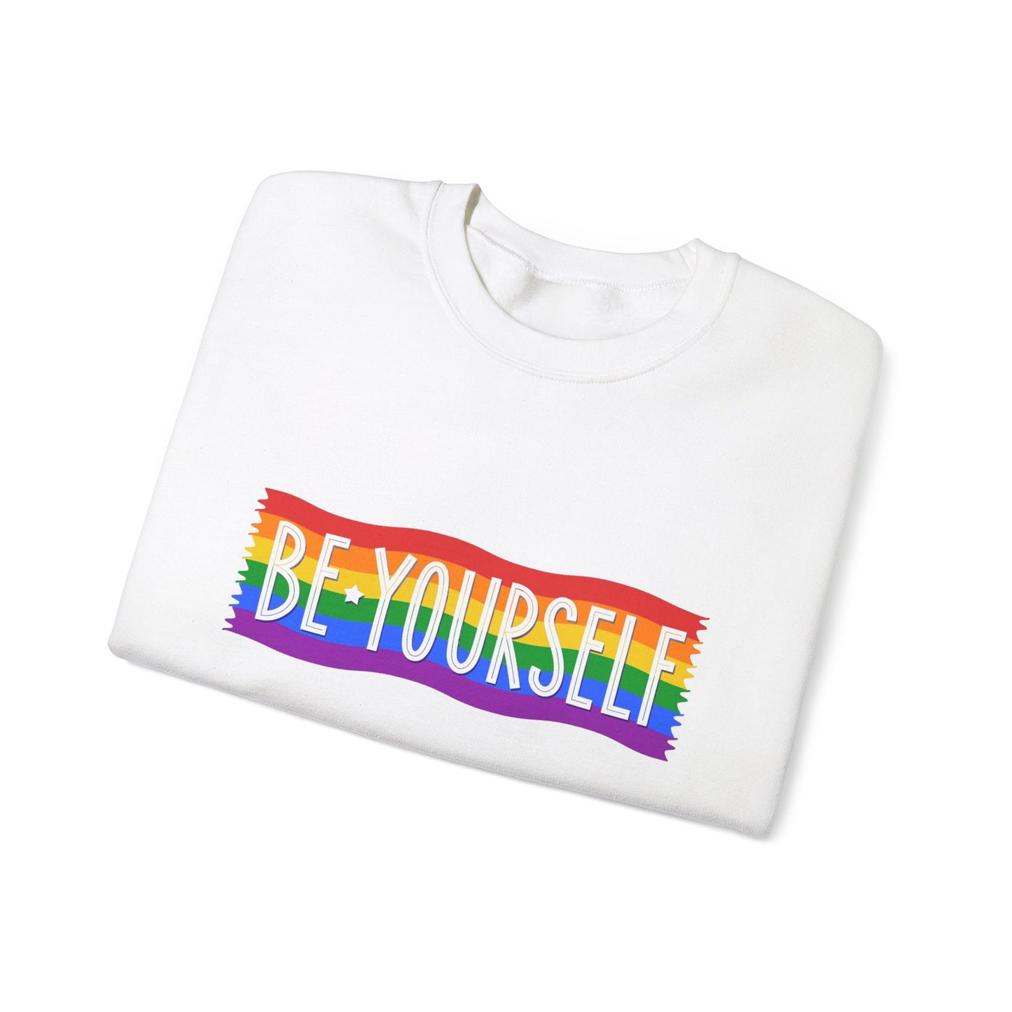 Be Yourself Unisex Heavy Blend™ Crewneck Sweatshirt